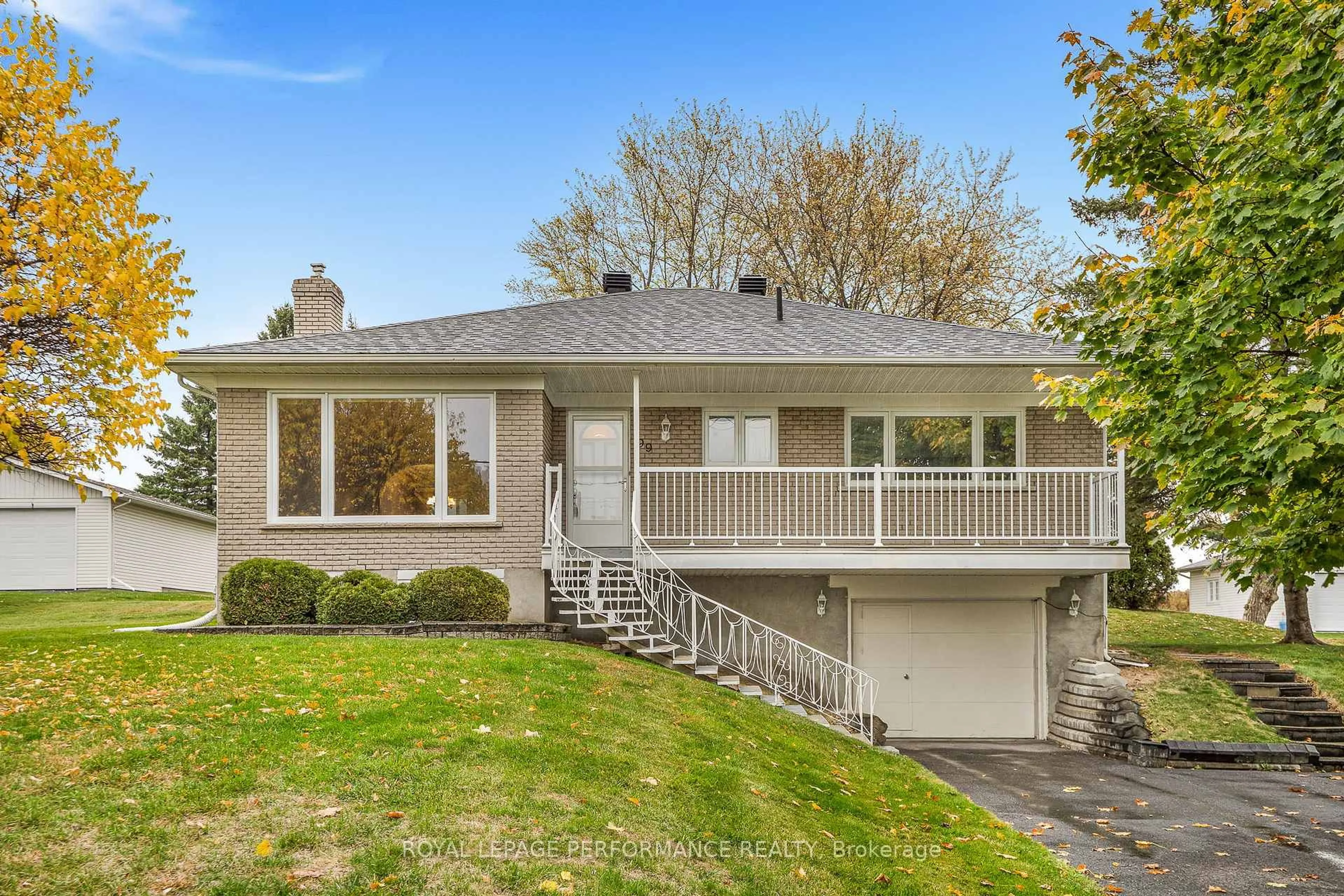 Home with vinyl exterior material, street for 99 John St, Champlain Ontario K0B 1K0