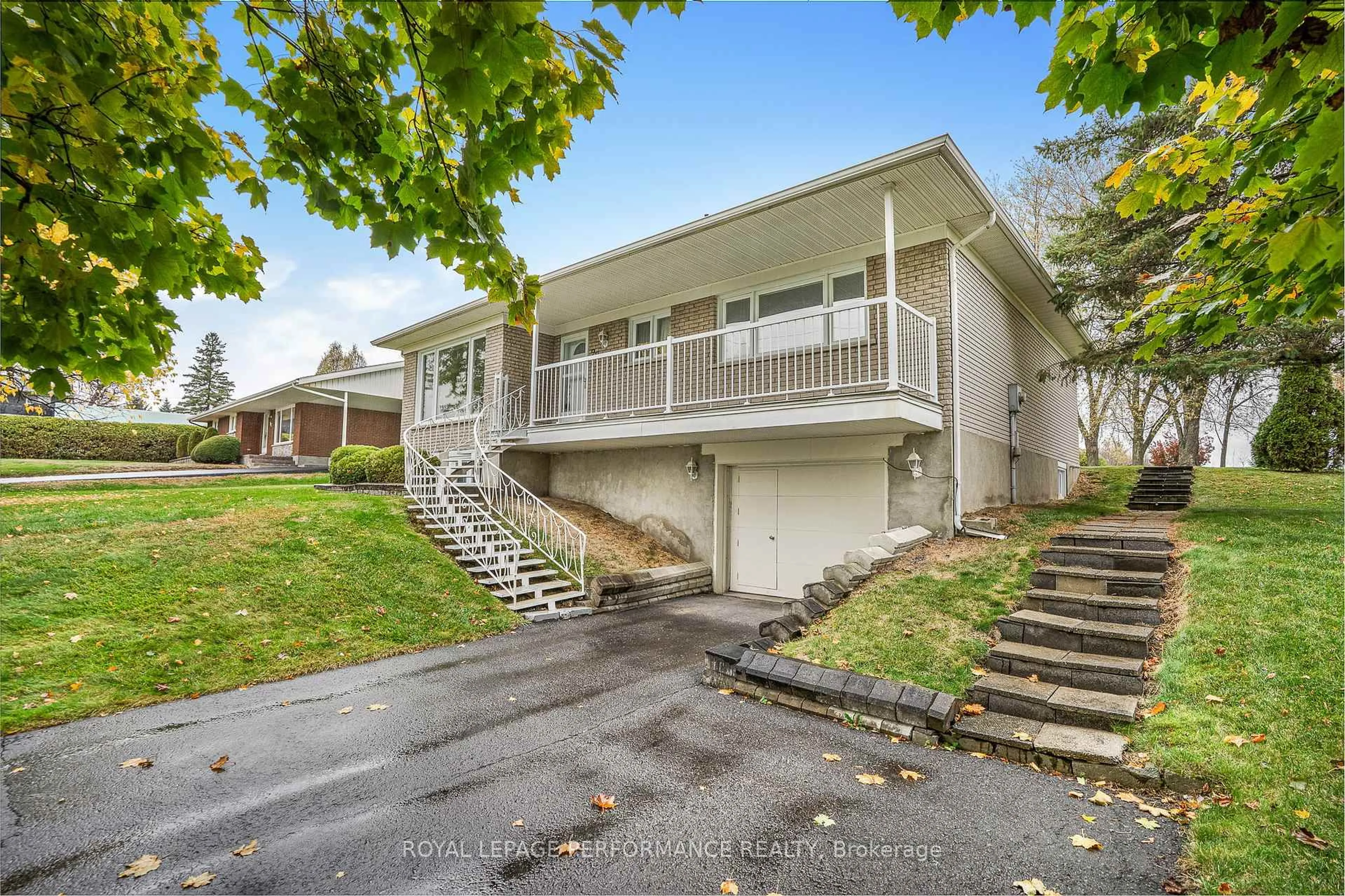 Home with vinyl exterior material, street for 99 John St, Champlain Ontario K0B 1K0