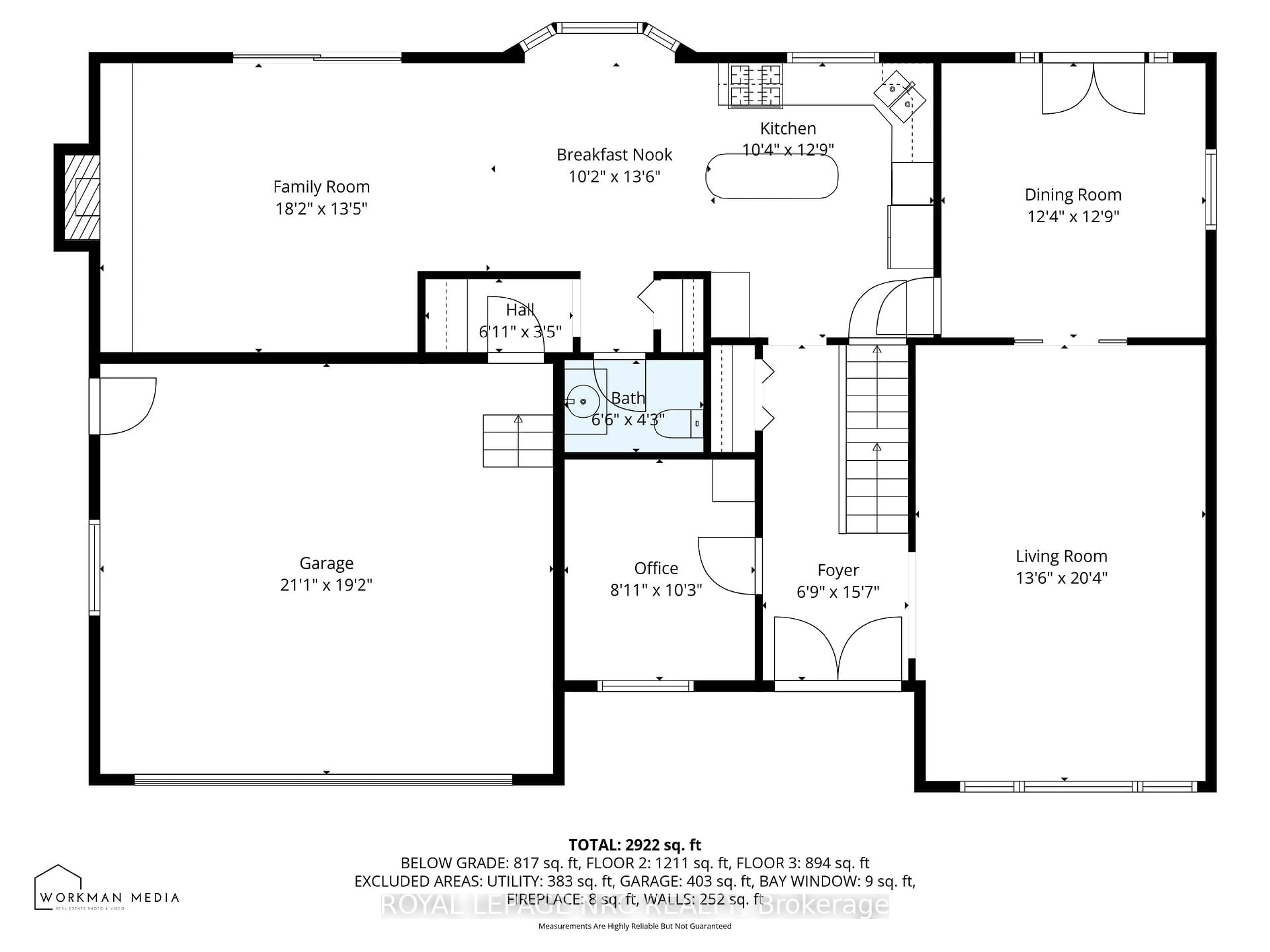 Floor plan for 20 Parkhill Rd, Pelham Ontario L3C 1W3