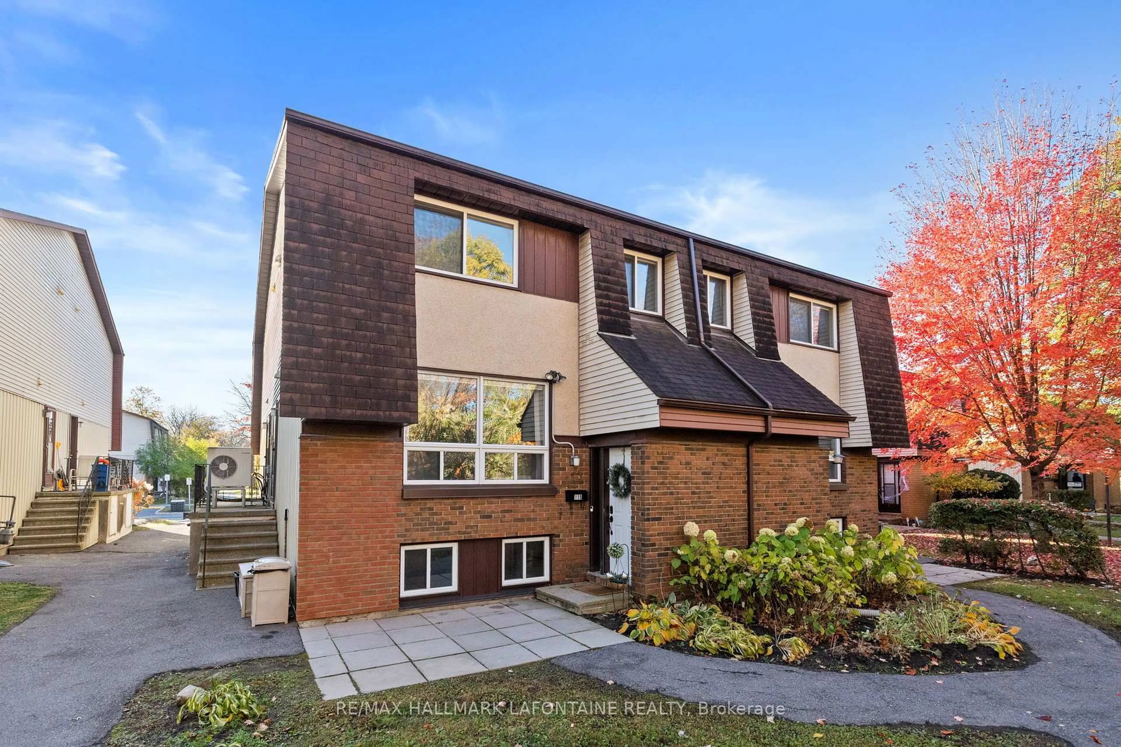 Home with brick exterior material, street for 115 Renova Private #43, Ottawa Ontario K1G 4C7