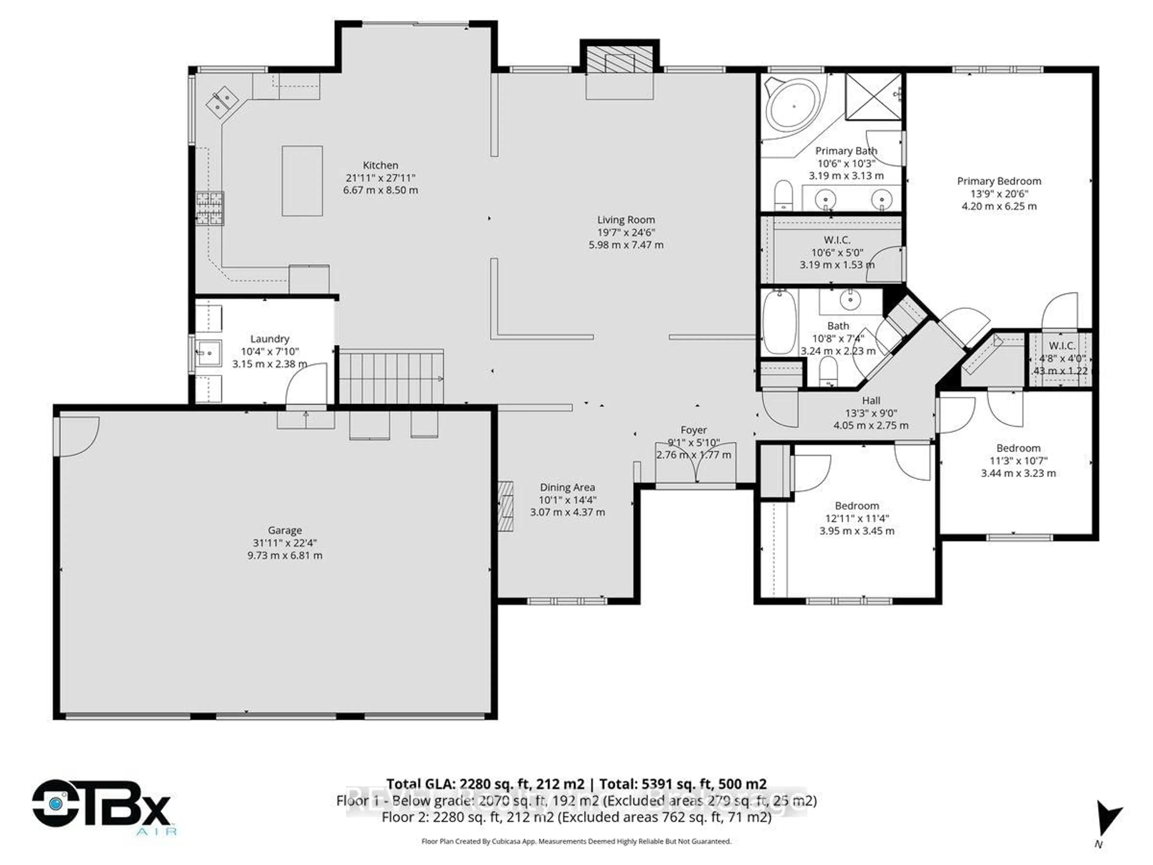 Floor plan for 1330 Concession 6 Rd, Hamilton Ontario L8B 1N1