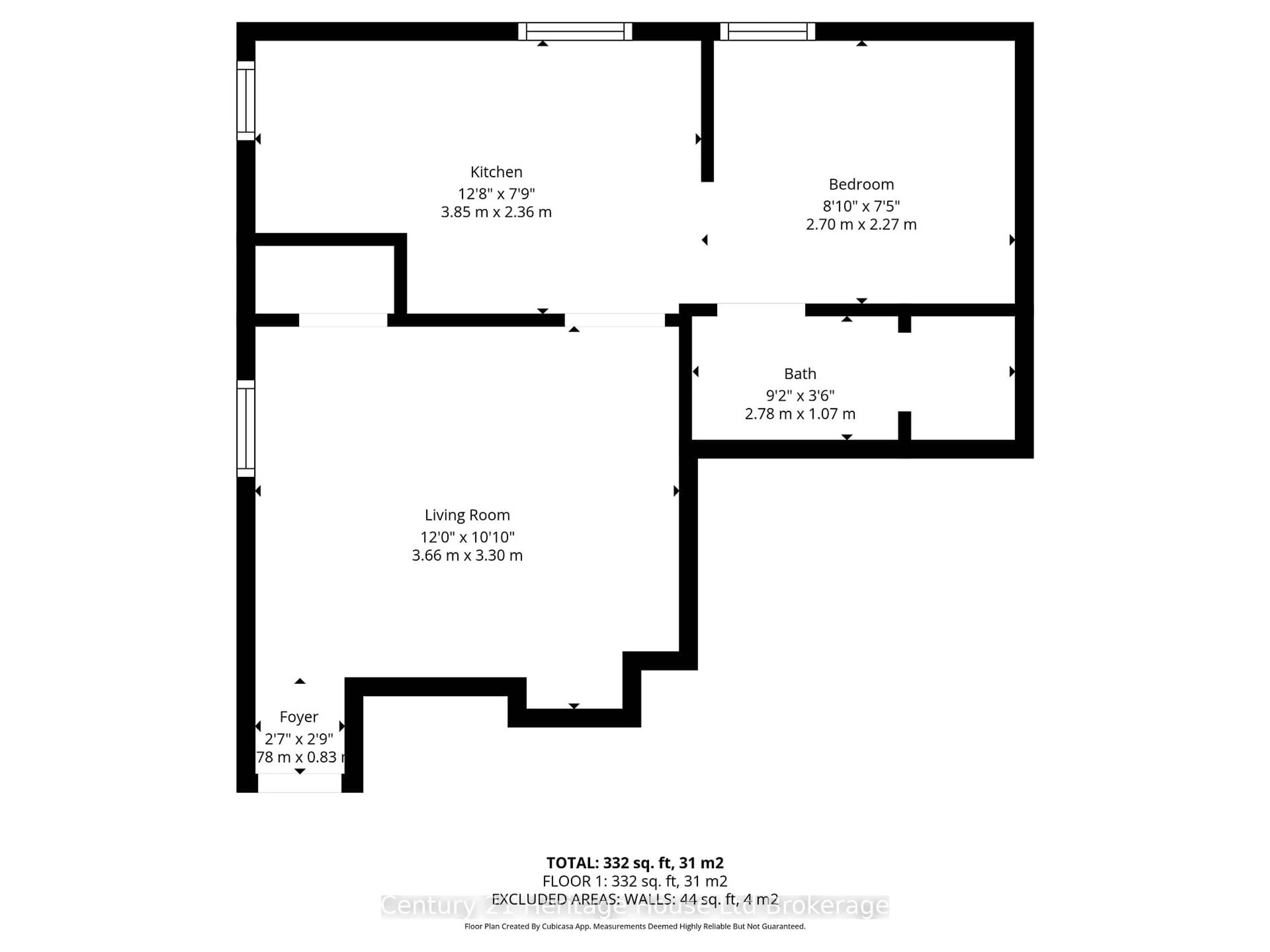 Floor plan for 205 William St, Brantford Ontario N3T 3L6