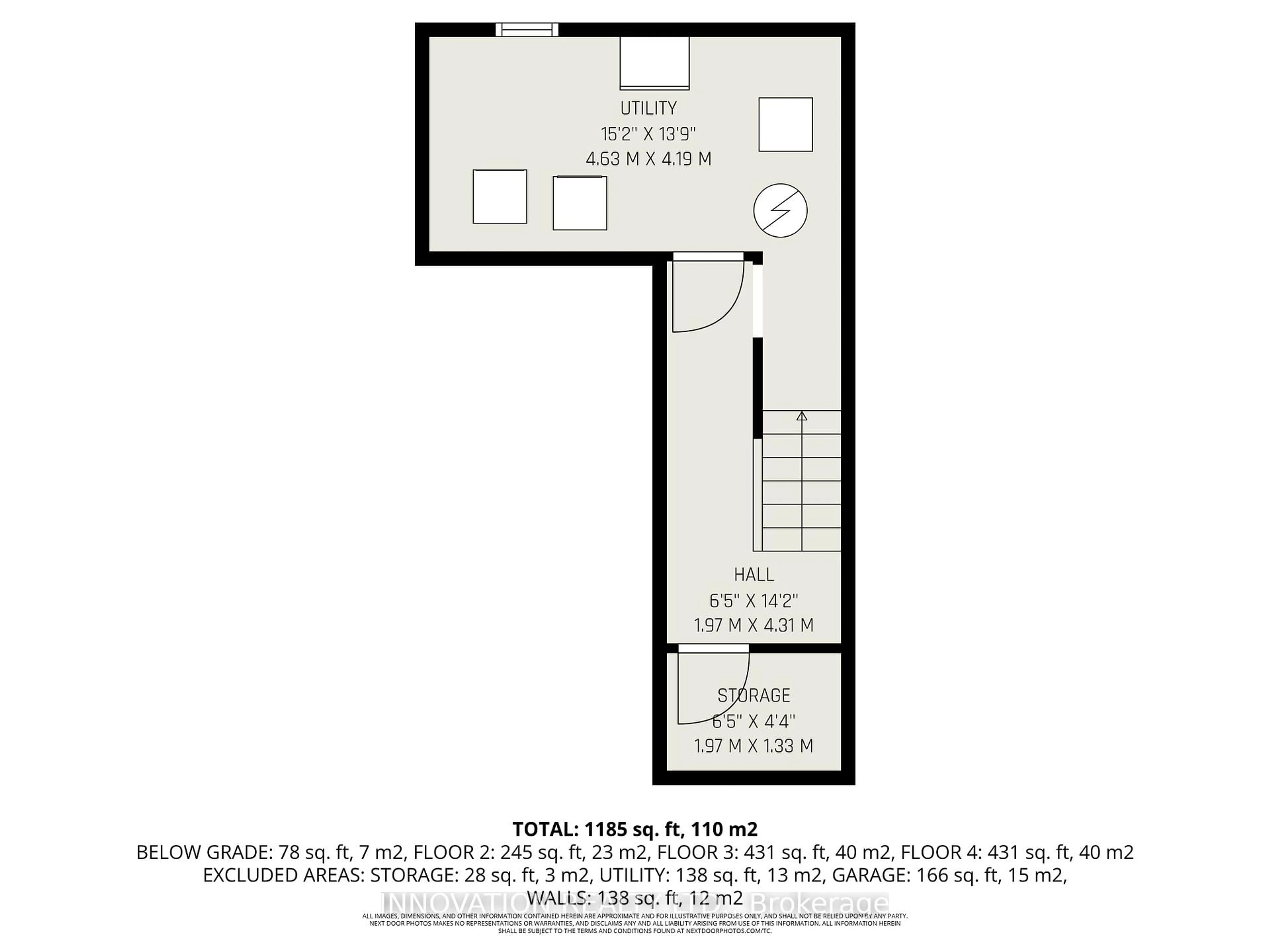 Floor plan for 203 Kennevale Dr, Ottawa Ontario K2J 0C3