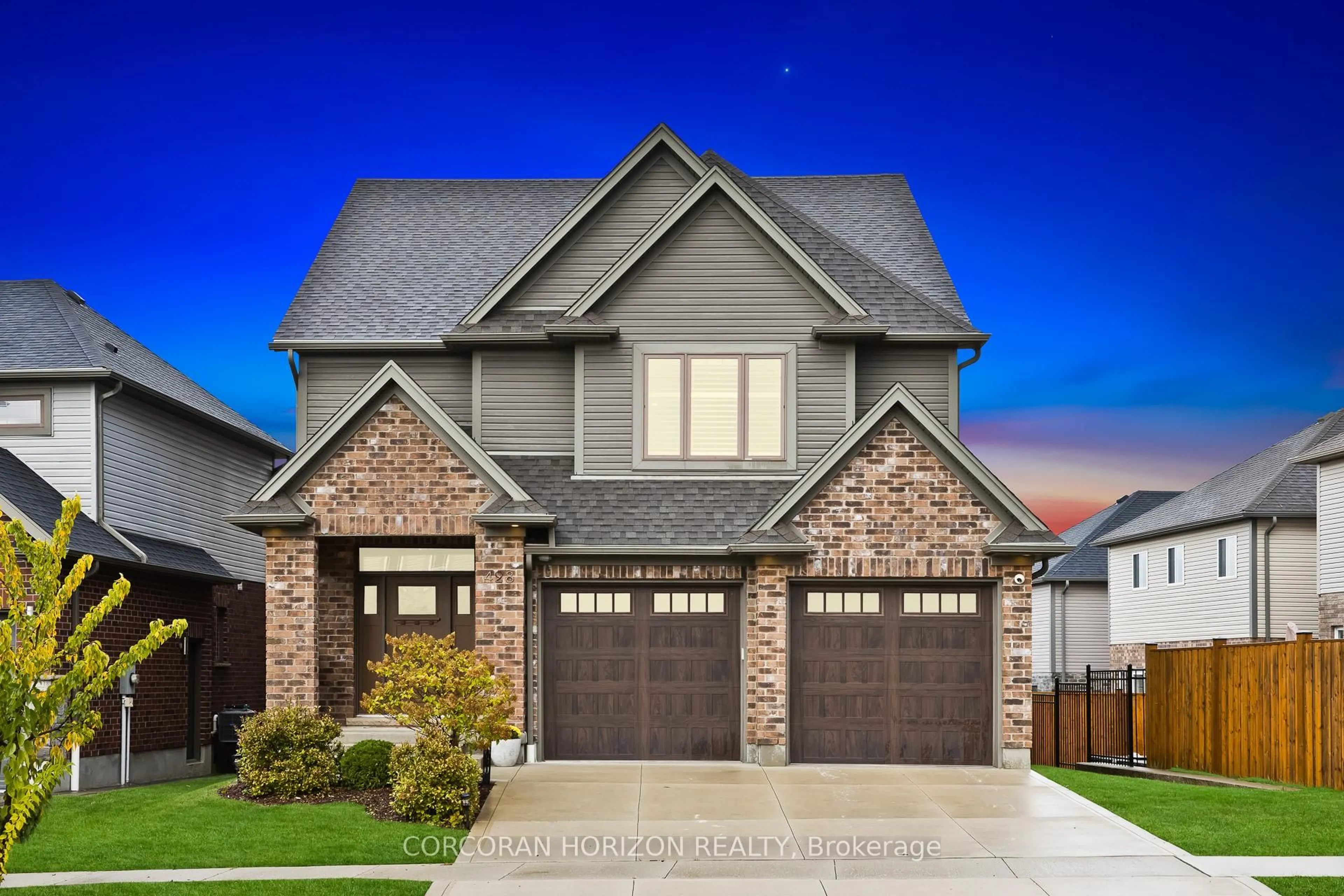 Home with brick exterior material, street for 428 Twinleaf St, Waterloo Ontario N2J 3Z4