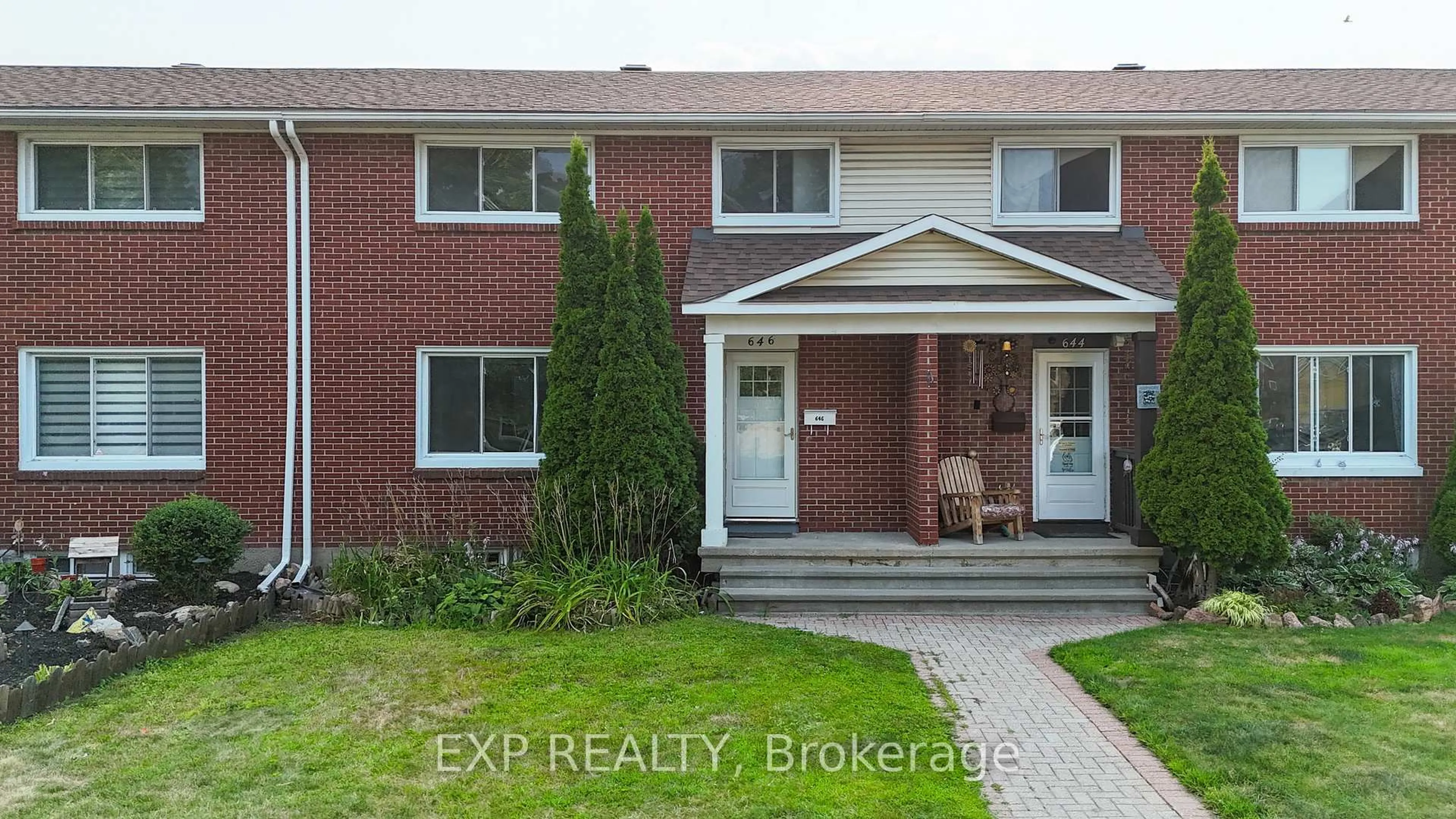 Home with brick exterior material, street for 646 Borthwick Ave, Ottawa Ontario K1K 2L9