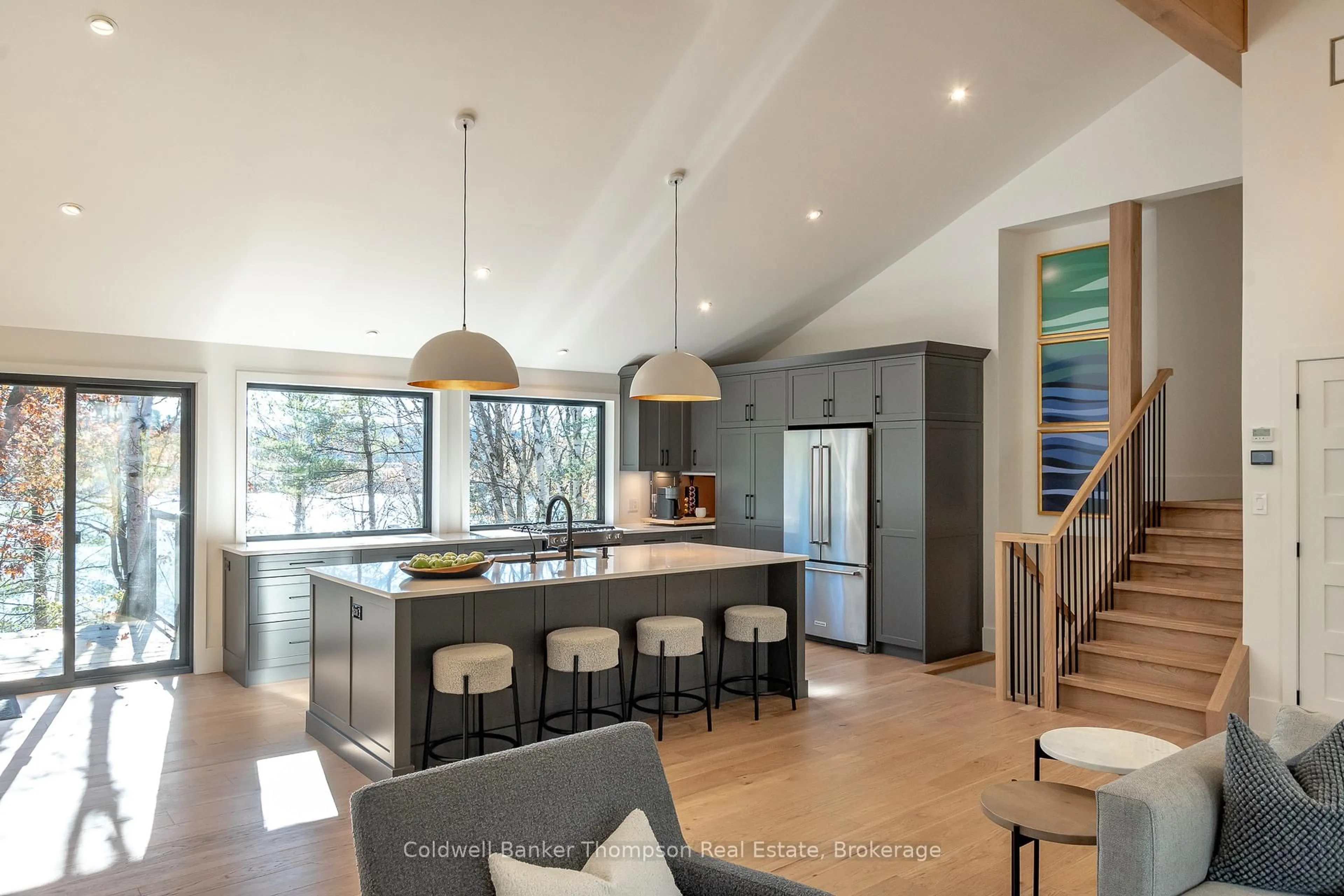 Contemporary kitchen, unknown for 295 Echo Bay Rd, Huntsville Ontario P1H 1R4