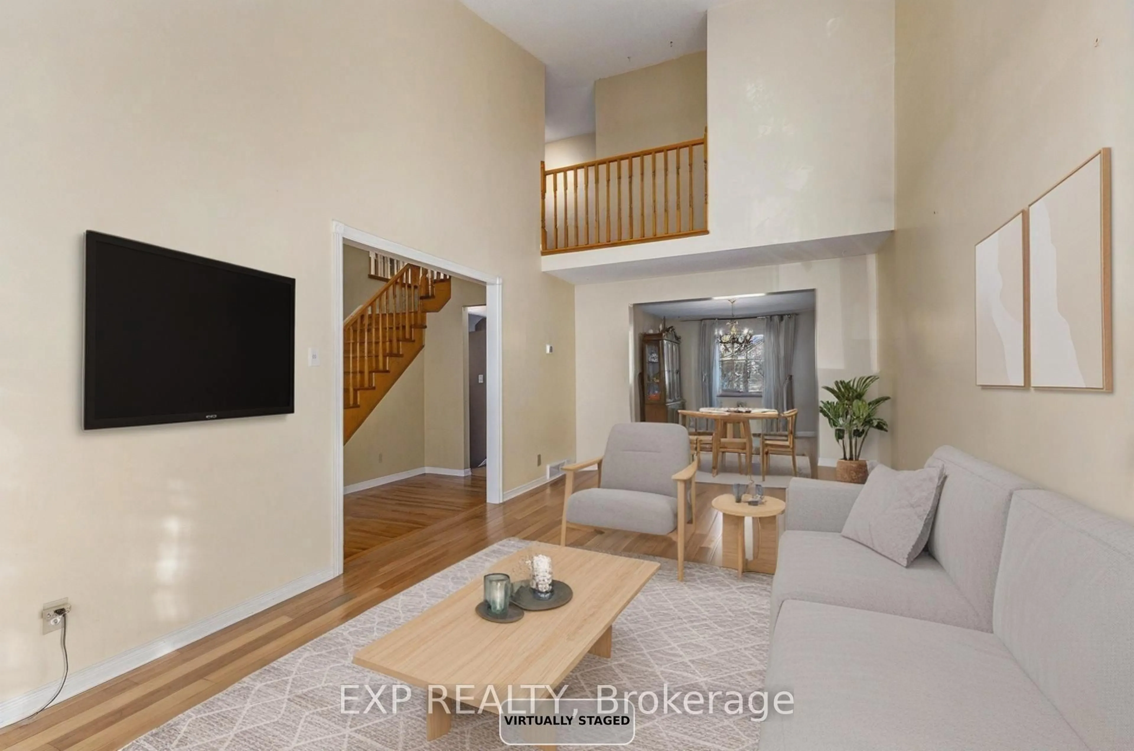 Living room with furniture, unknown for 10 Pommel Cres, Kanata Ontario K2M 1A2