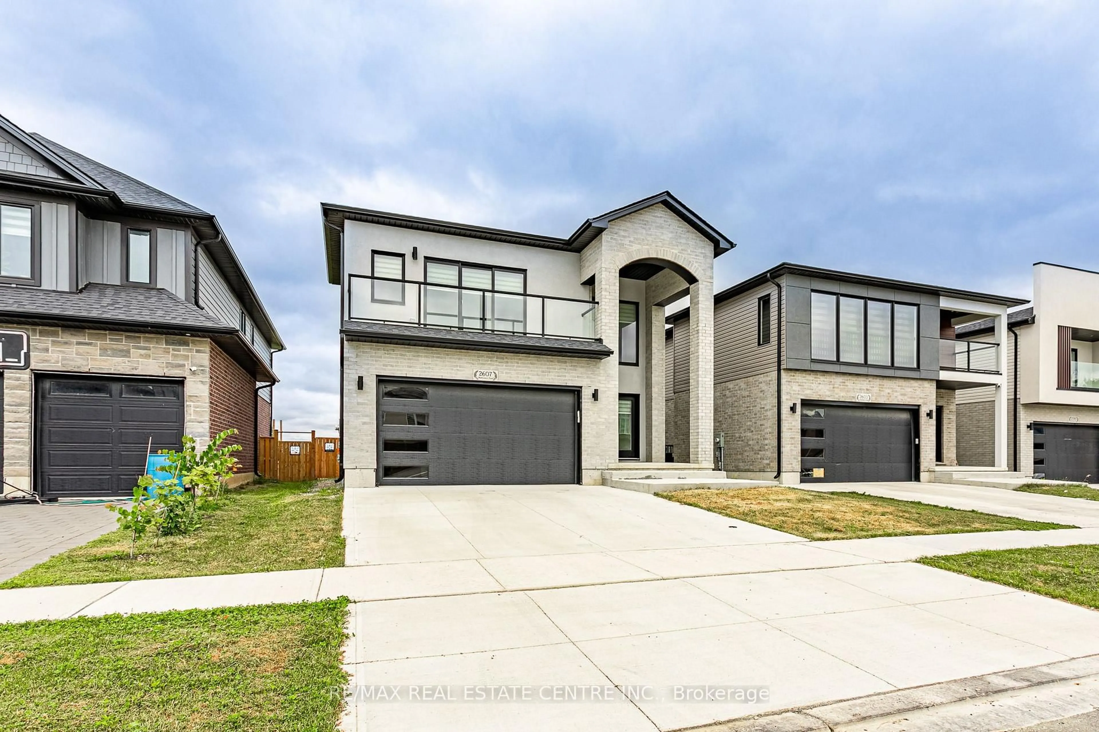 Home with brick exterior material, street for 2607 Bateman Tr, London South Ontario N6L 0H2