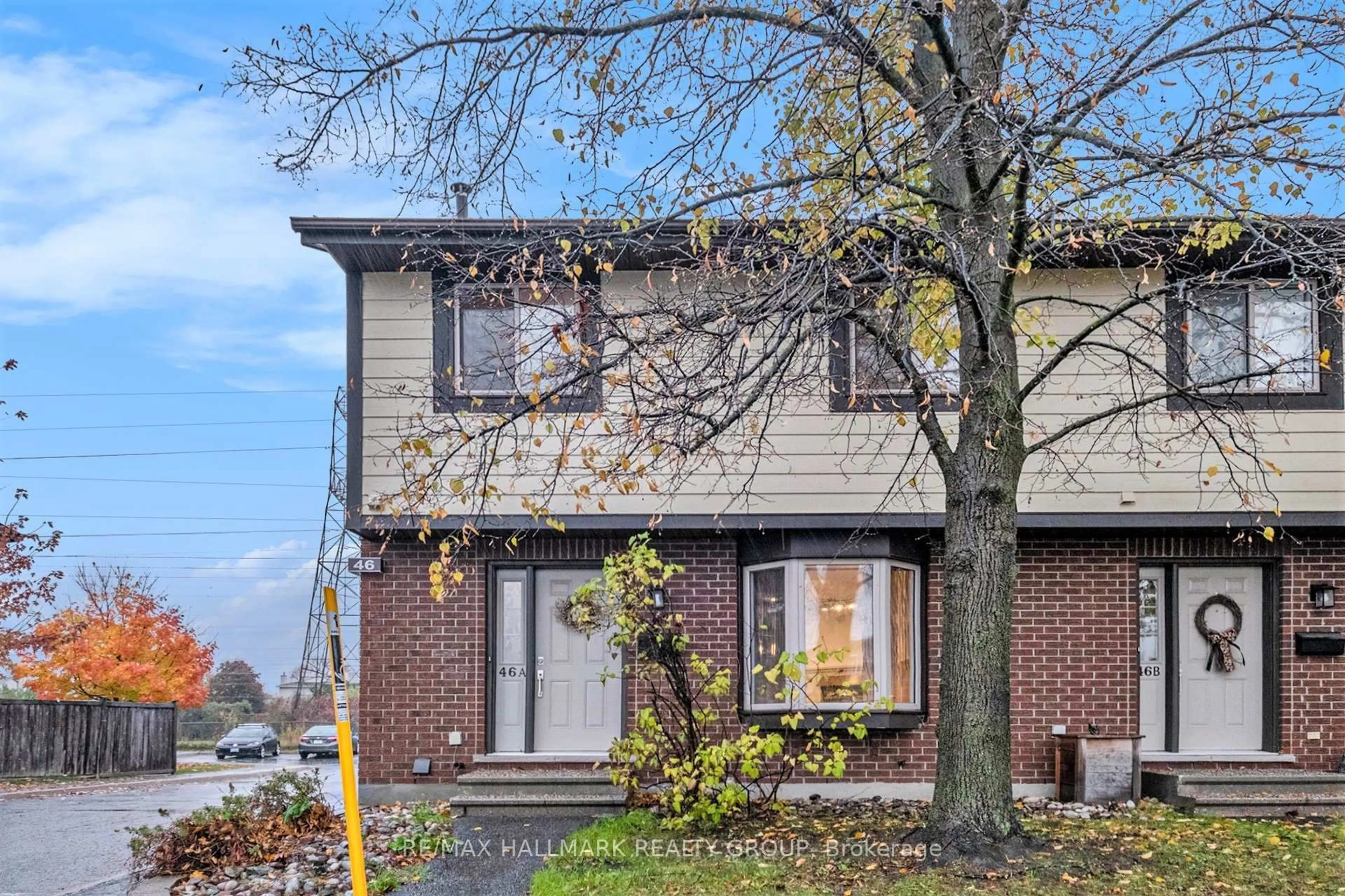 Home with brick exterior material, street for 46 A Medhurst Dr #34, Ottawa Ontario K2G 4V2