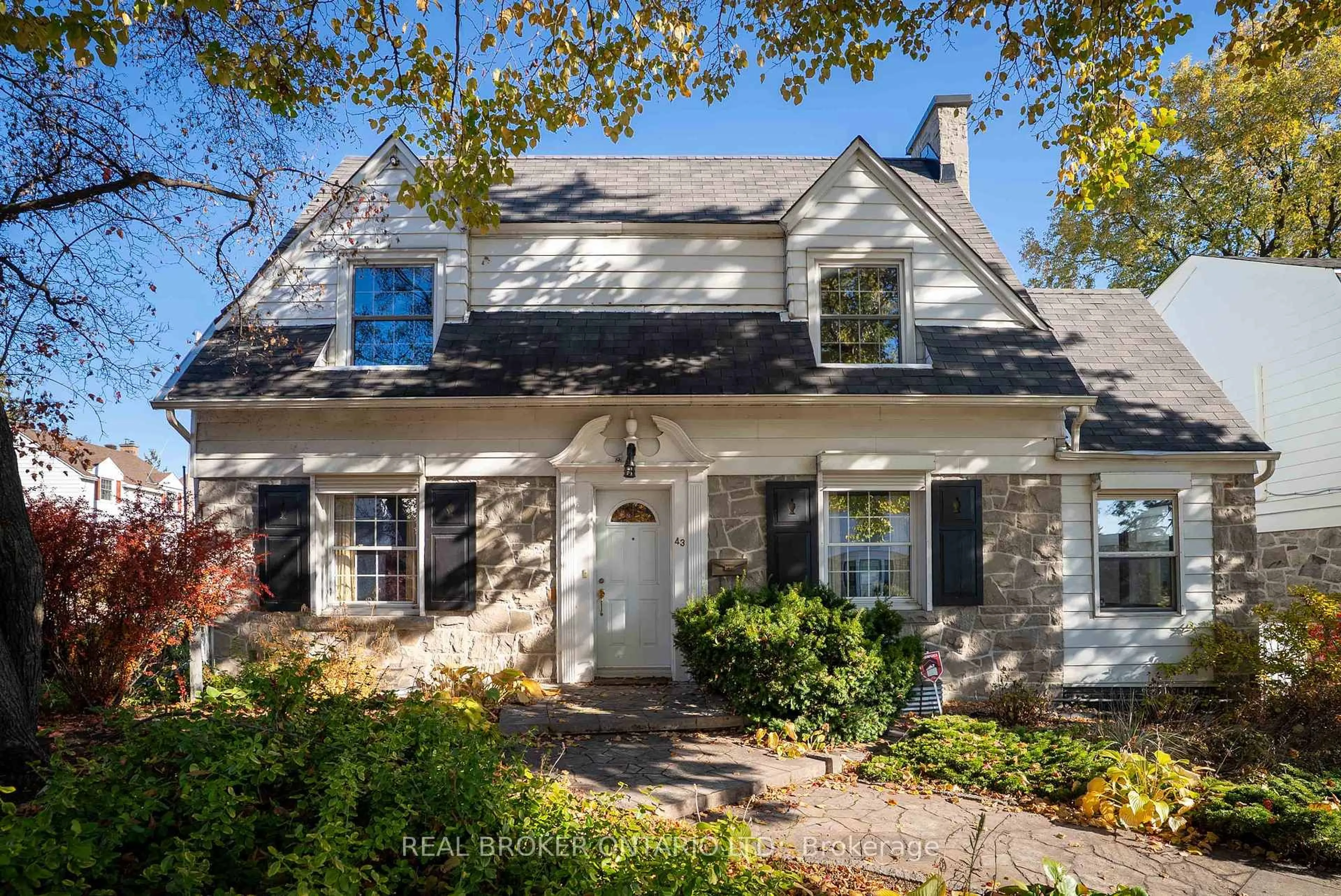 Home with brick exterior material, street for 43 Reid Ave, Ottawa Ontario K1Y 1S5