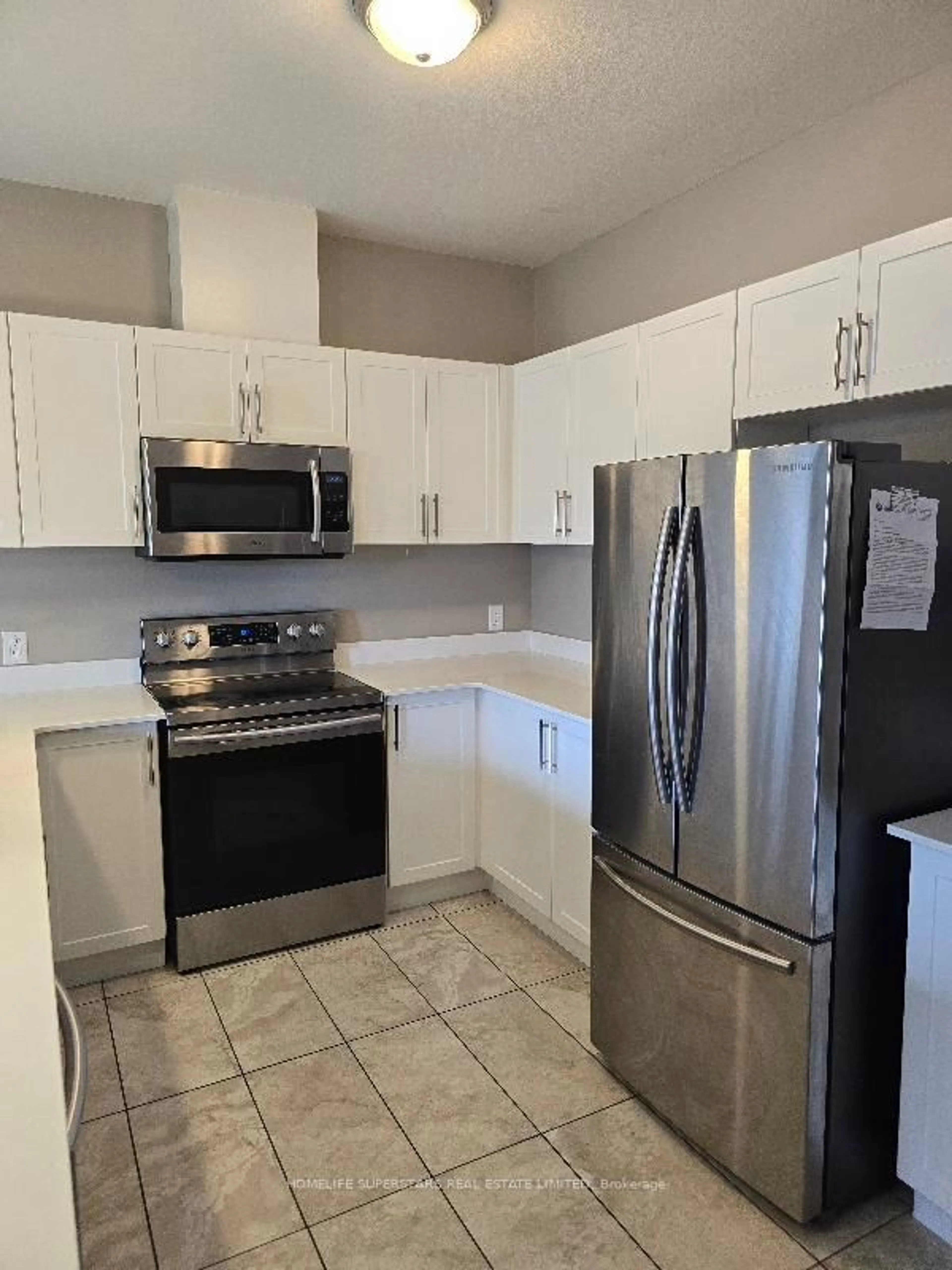 Standard kitchen, ceramic/tile floor for 439 Athlone Ave #A2, Woodstock Ontario N4S 7V8