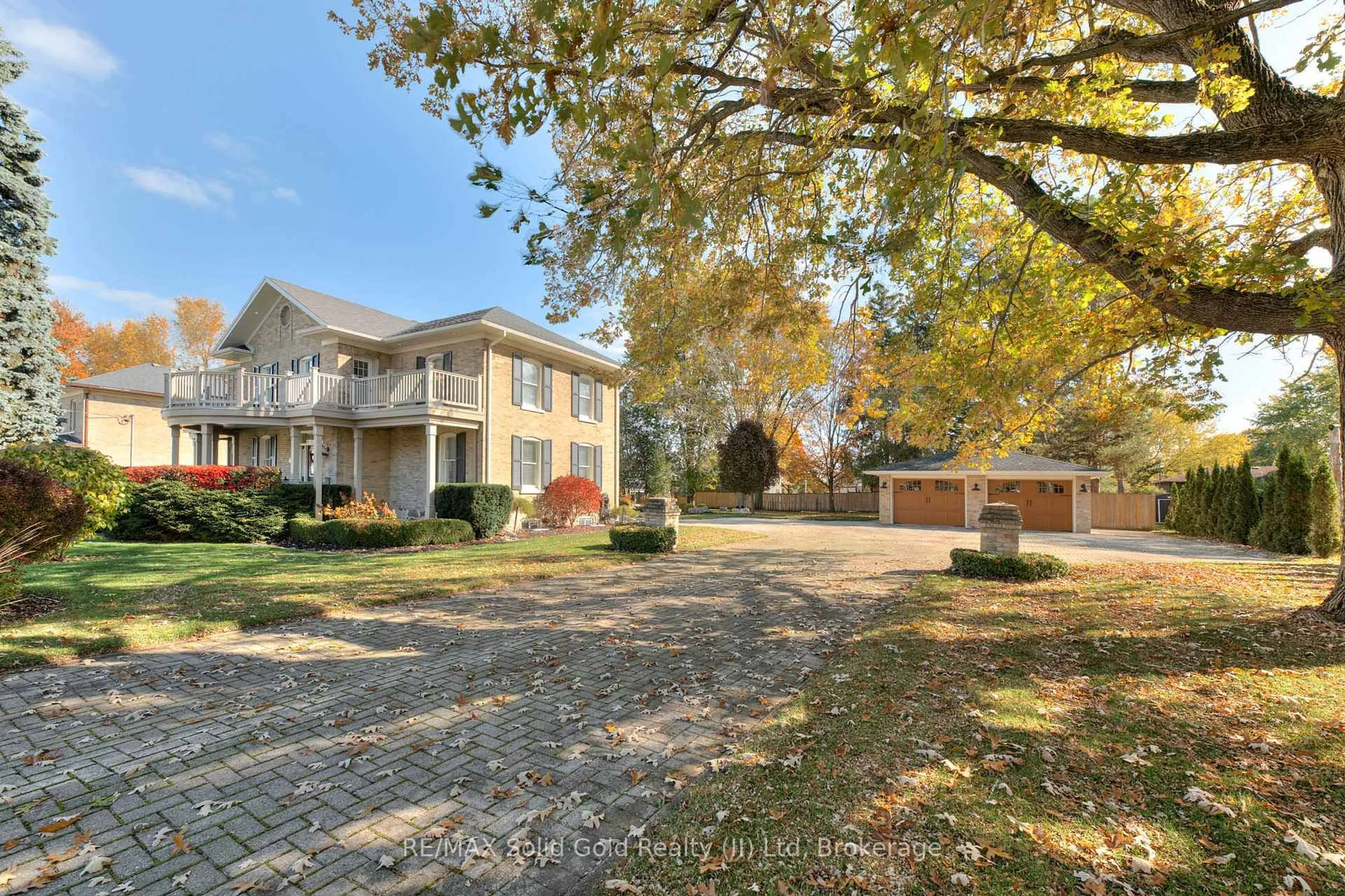 A pic from outside/outdoor area/front of a property/back of a property/a pic from drone, street for 179 Main St, North Perth Ontario N0G 1B0