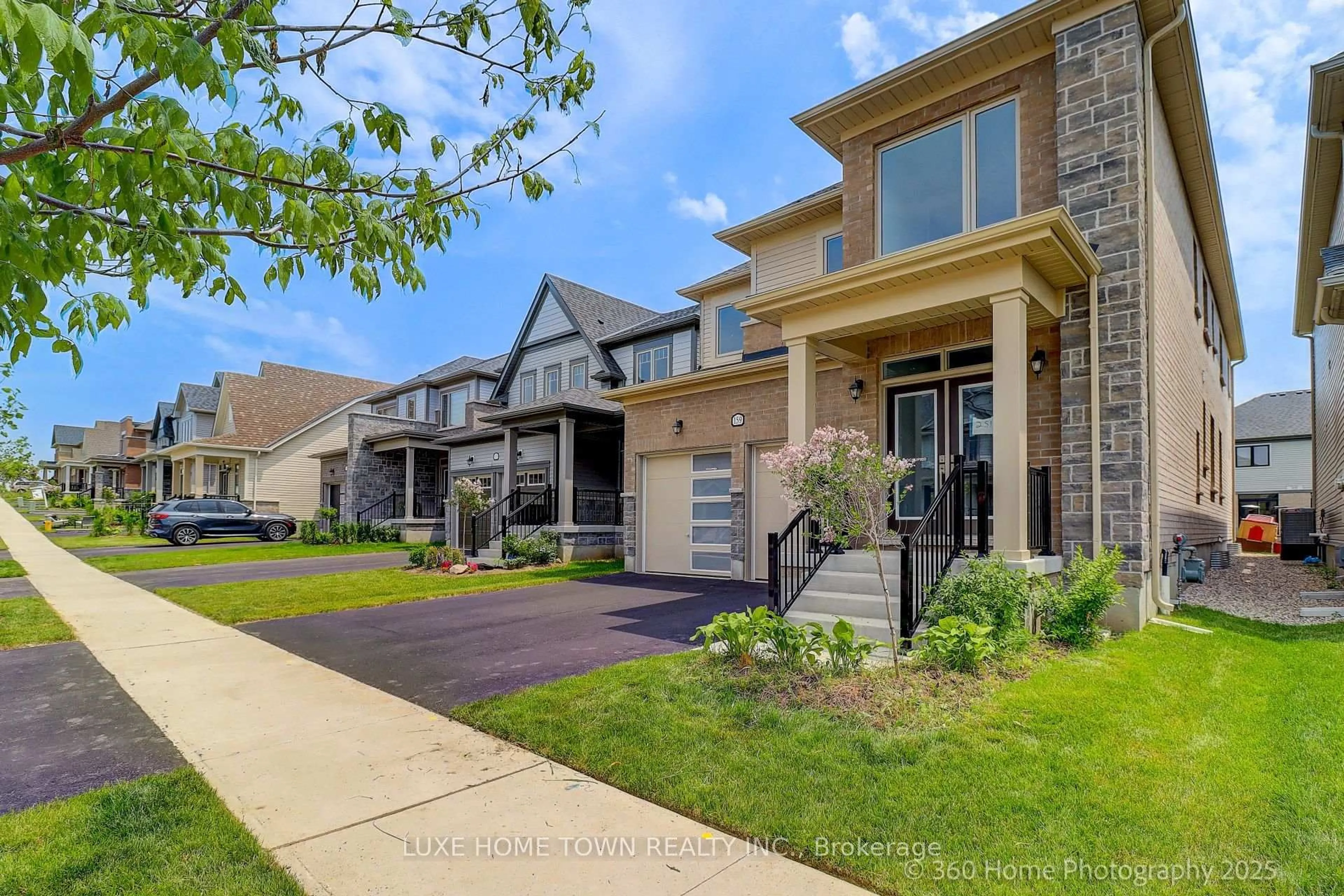 Home with brick exterior material, street for 159 Rea Dr, Centre Wellington Ontario N1M 0J8