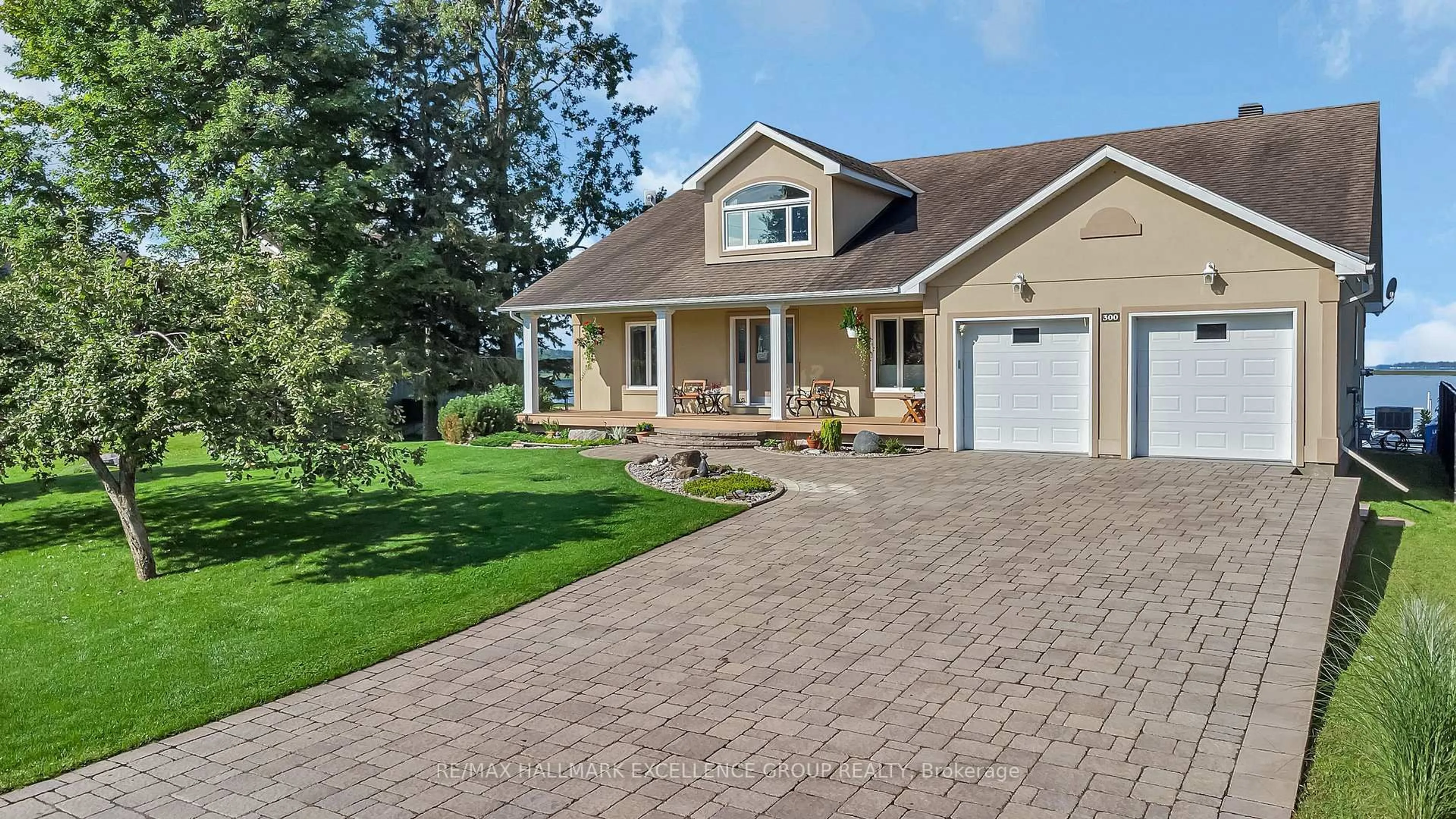 Home with vinyl exterior material, street for 300 Voisine Rd, Clarence-Rockland Ontario K4K 1A1