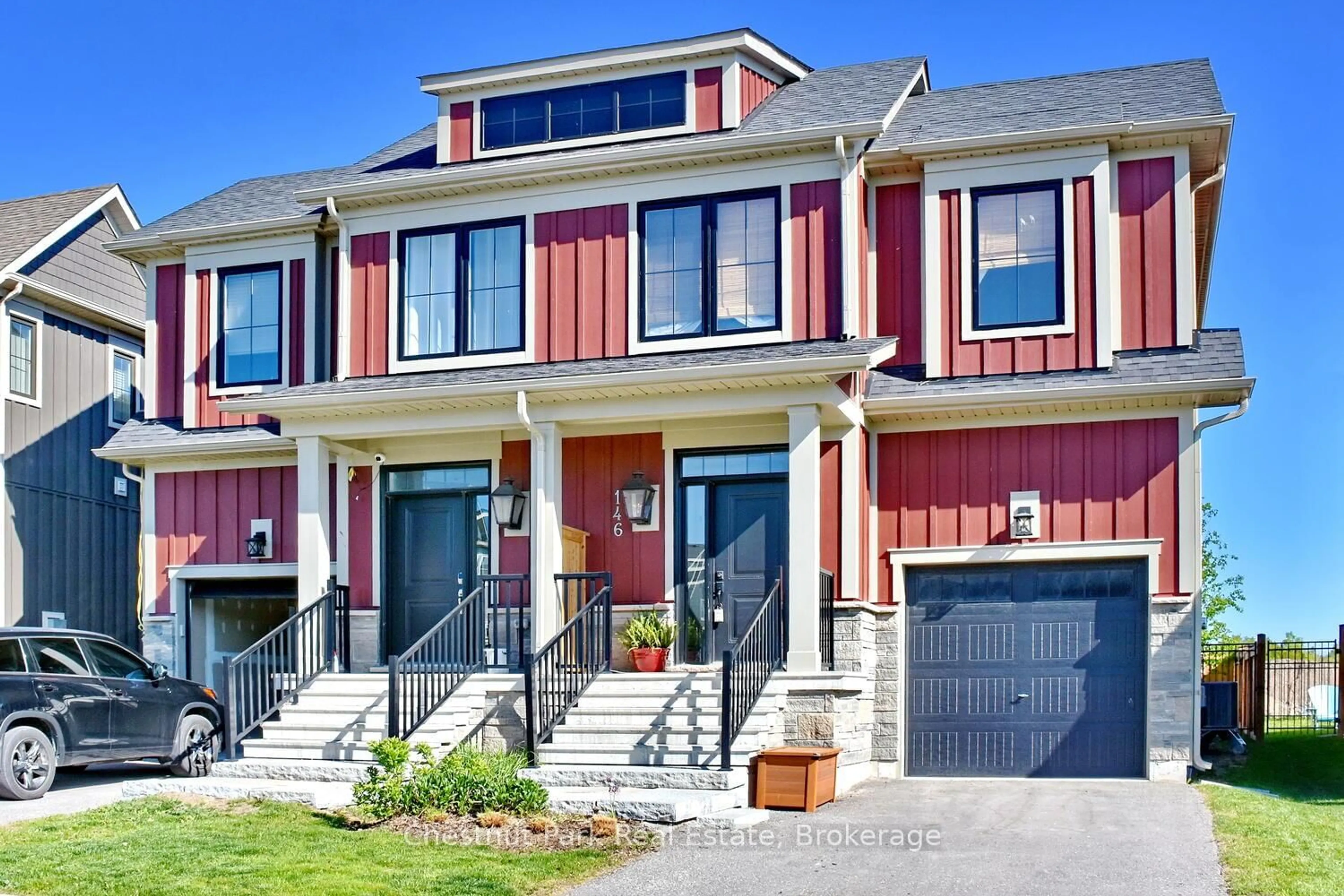 Home with brick exterior material, street for 146 Red Pine St, Blue Mountains Ontario L9Y 0Z3