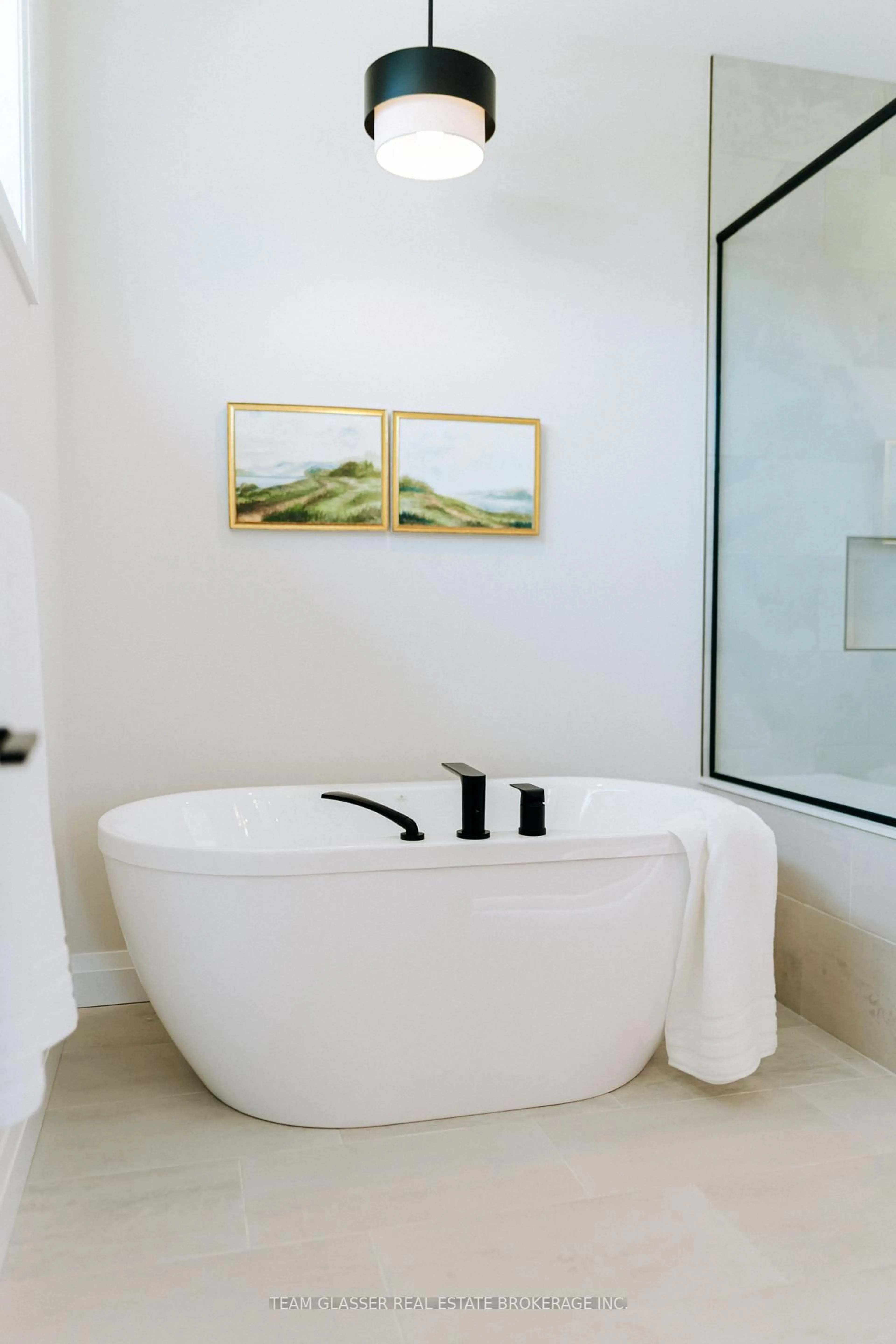 Contemporary bathroom, ceramic/tile floor for 71 Dearing Dr #Lot 17, South Huron Ontario N0M 1T0