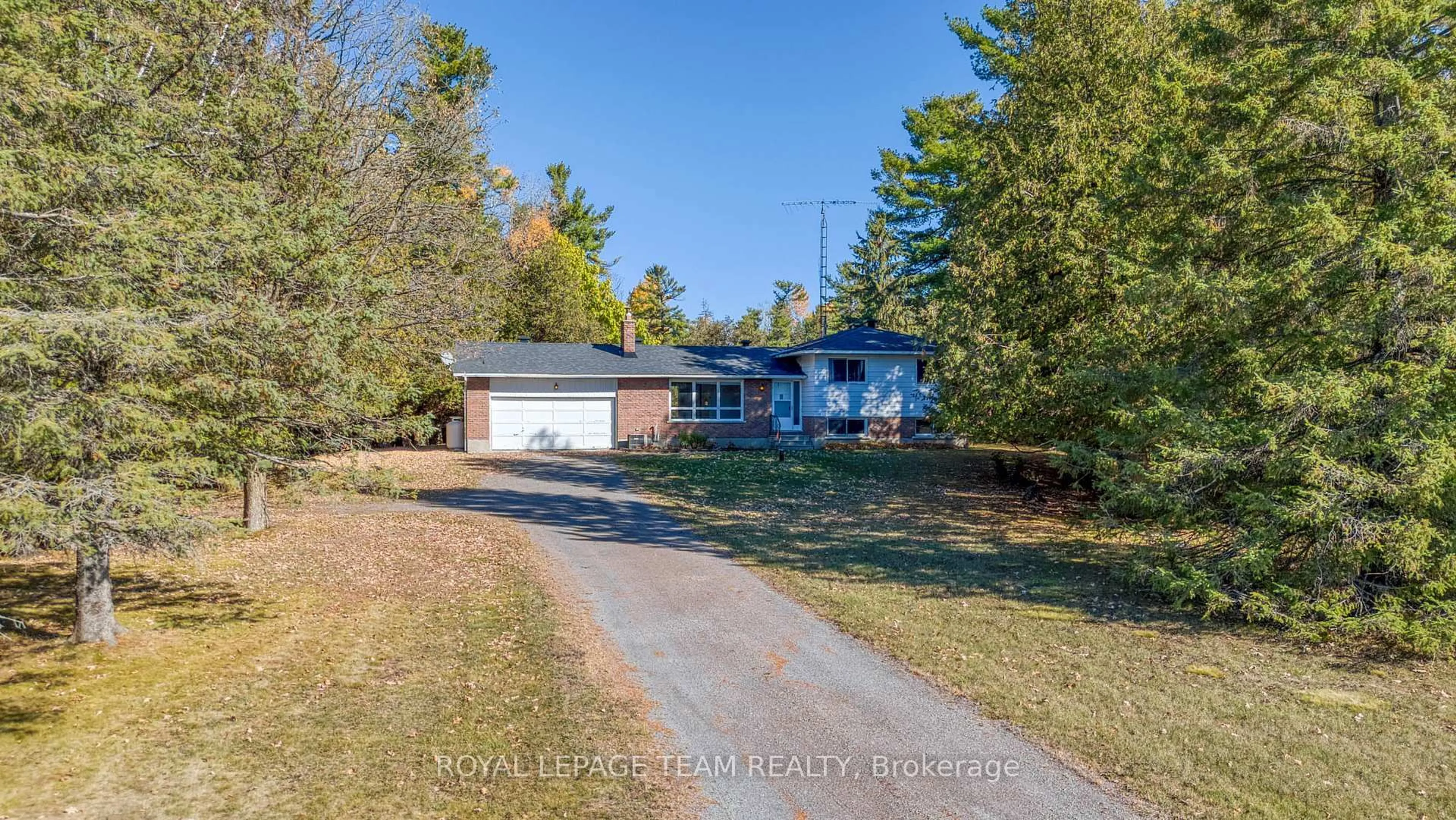 A pic from outside/outdoor area/front of a property/back of a property/a pic from drone, street for 1674 Burnt Lands Rd, Carp Ontario K0A 1L0