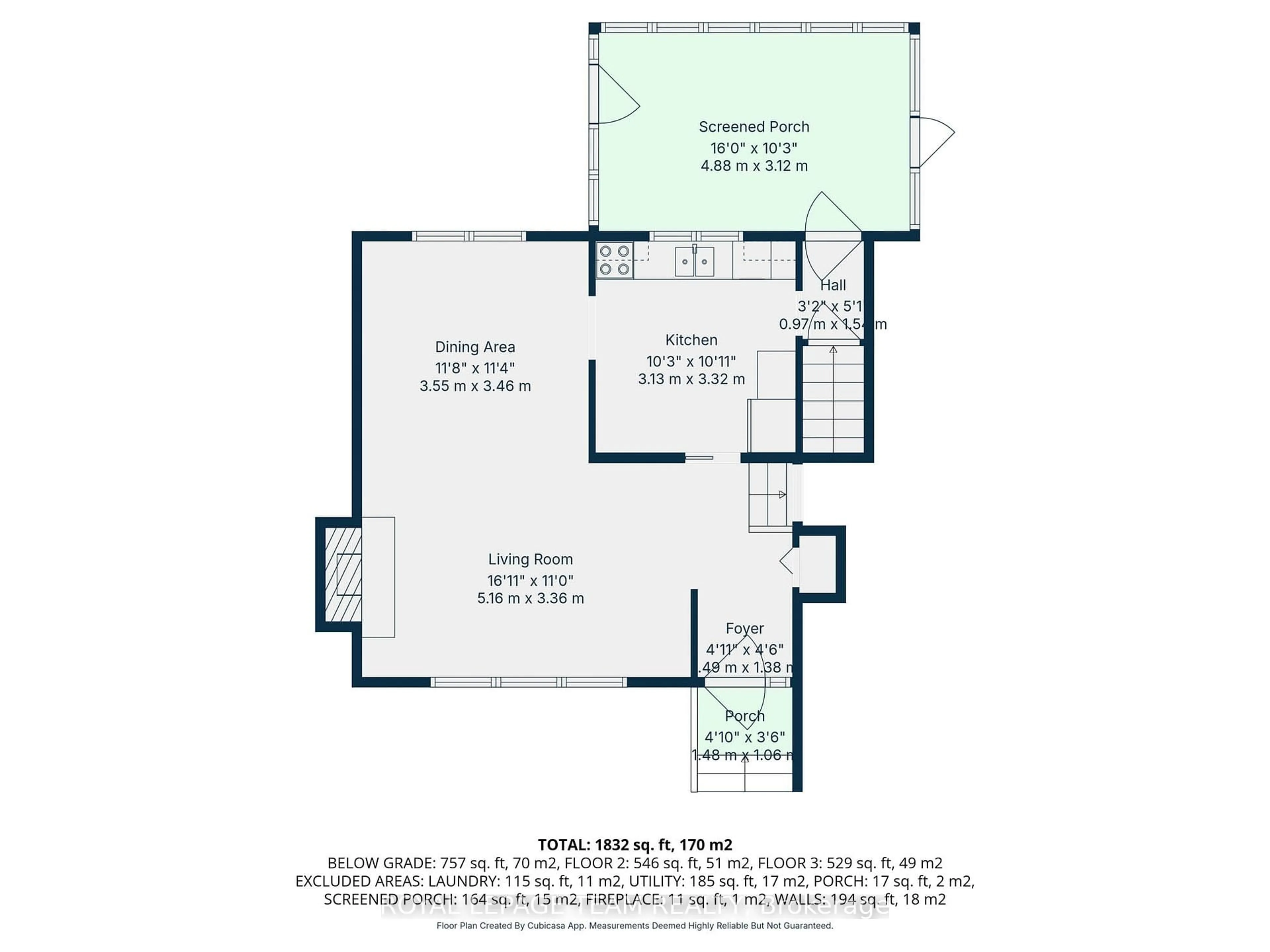Floor plan for 1674 Burnt Lands Rd, Carp Ontario K0A 1L0