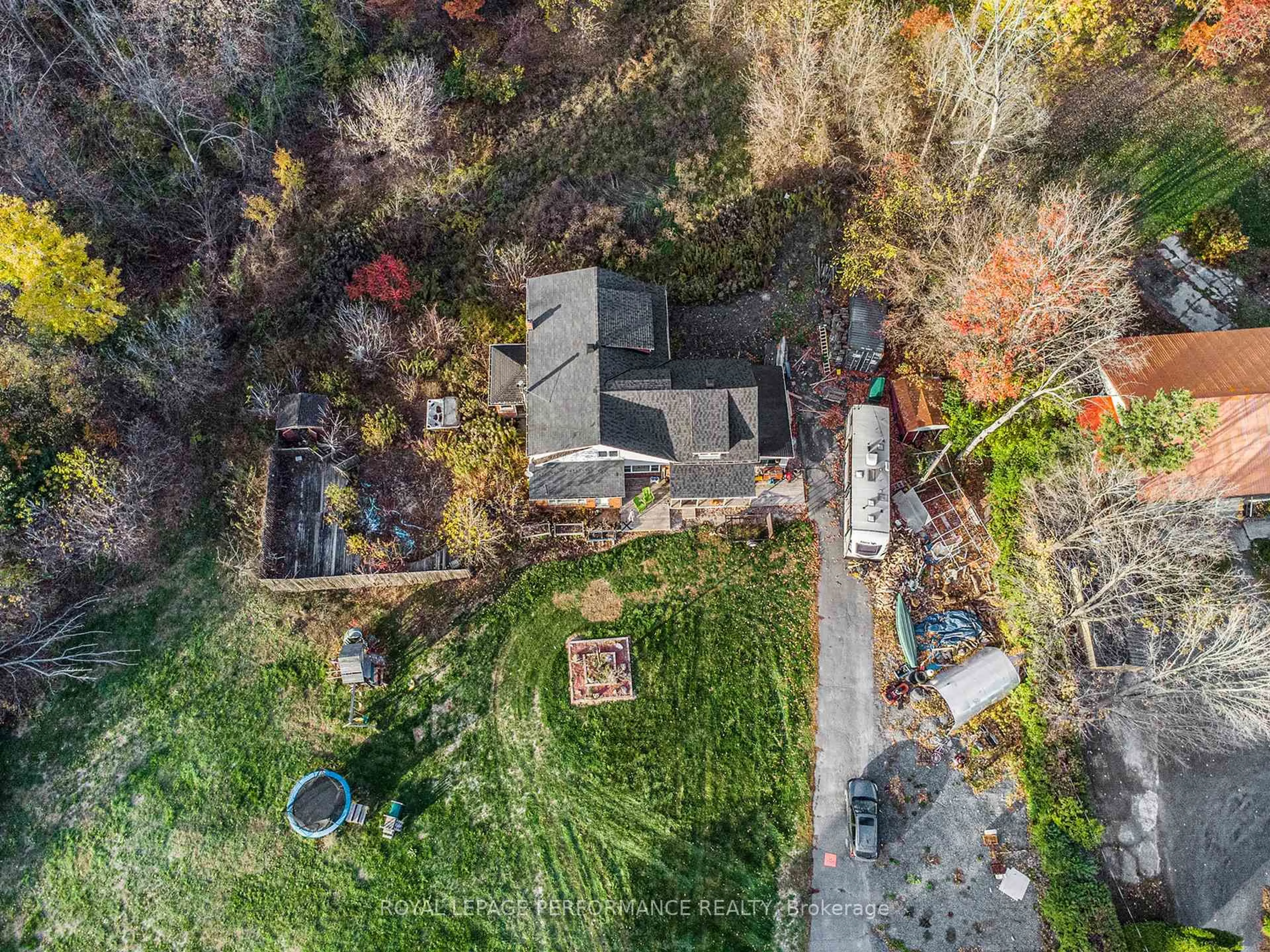 A pic from outside/outdoor area/front of a property/back of a property/a pic from drone, forest/trees view for 16015 COUNTY 2 Rd, South Stormont Ontario K0C 1P0
