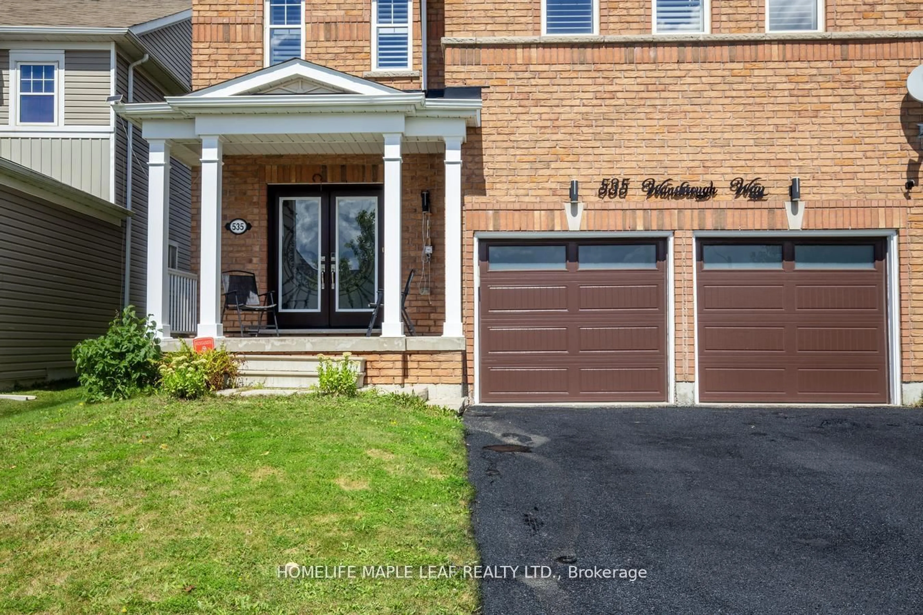 Home with brick exterior material, street for 535 Wansbrough Way, Shelburne Ontario L9V 2S6