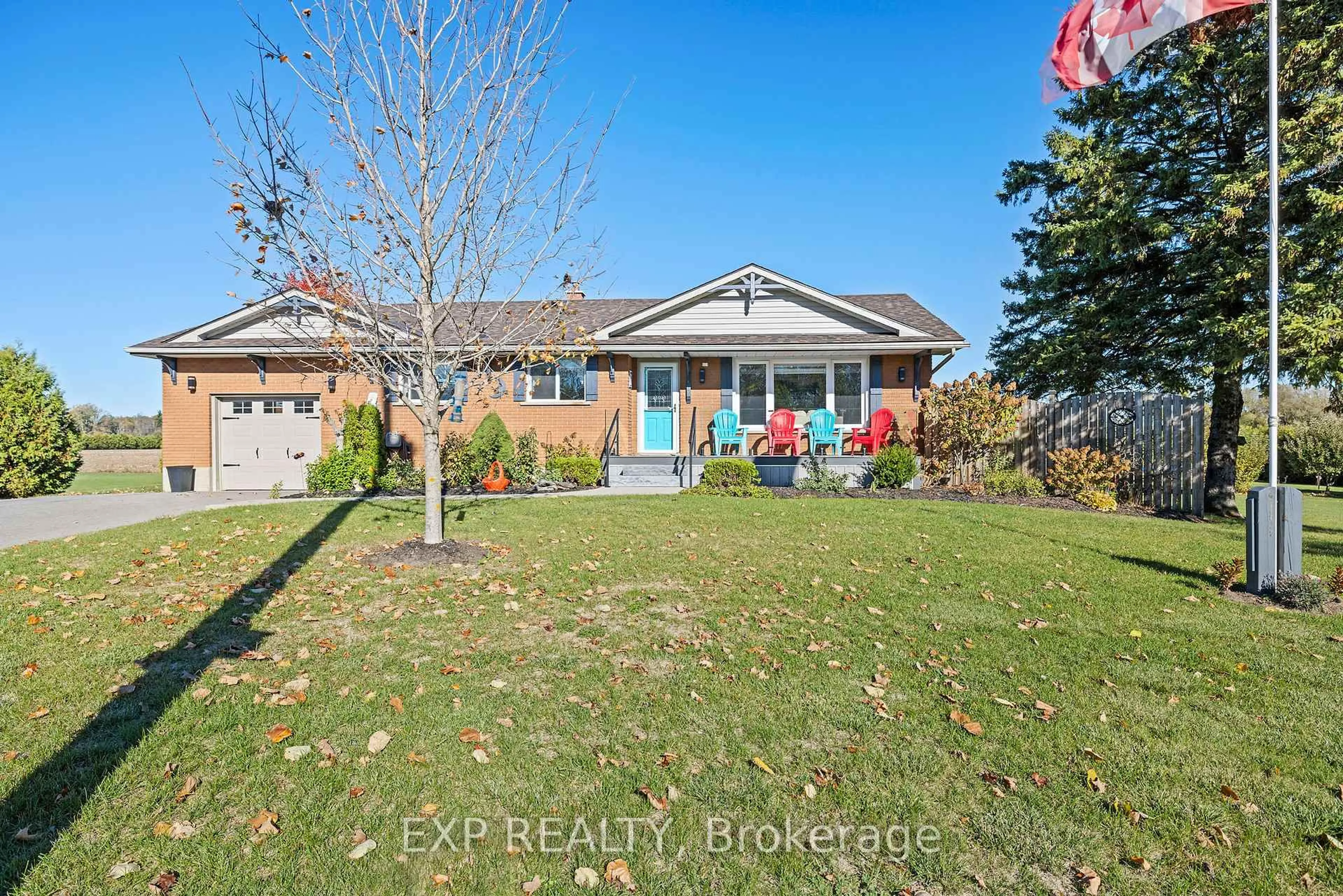 A pic from outside/outdoor area/front of a property/back of a property/a pic from drone, unknown for 1637 Windham 7, R. R. #3 Rd, Norfolk Ontario N0E 1V0