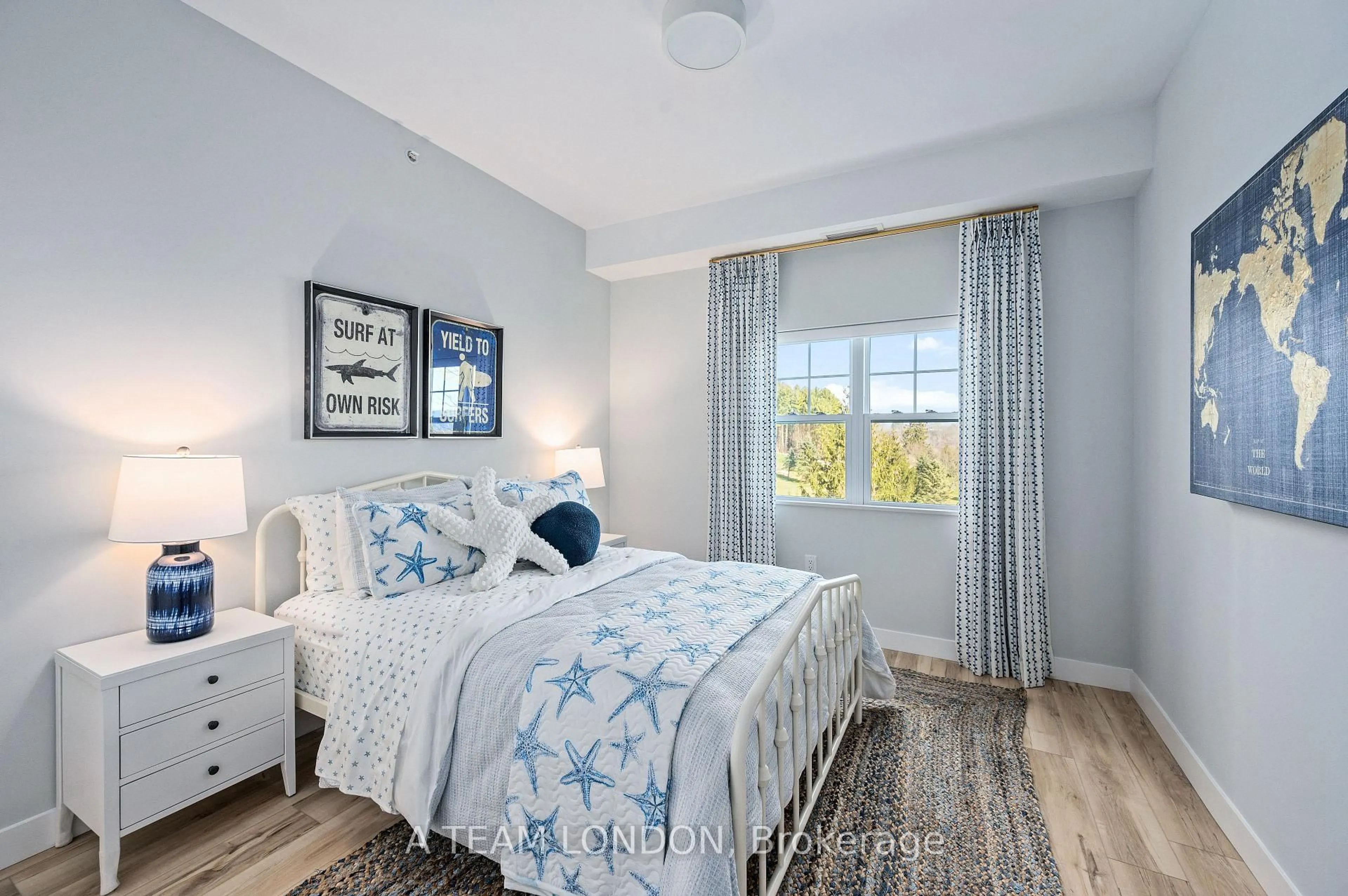 Bedroom with bed, unknown for 100 The Promenade #409, Central Elgin Ontario N5L 1C5