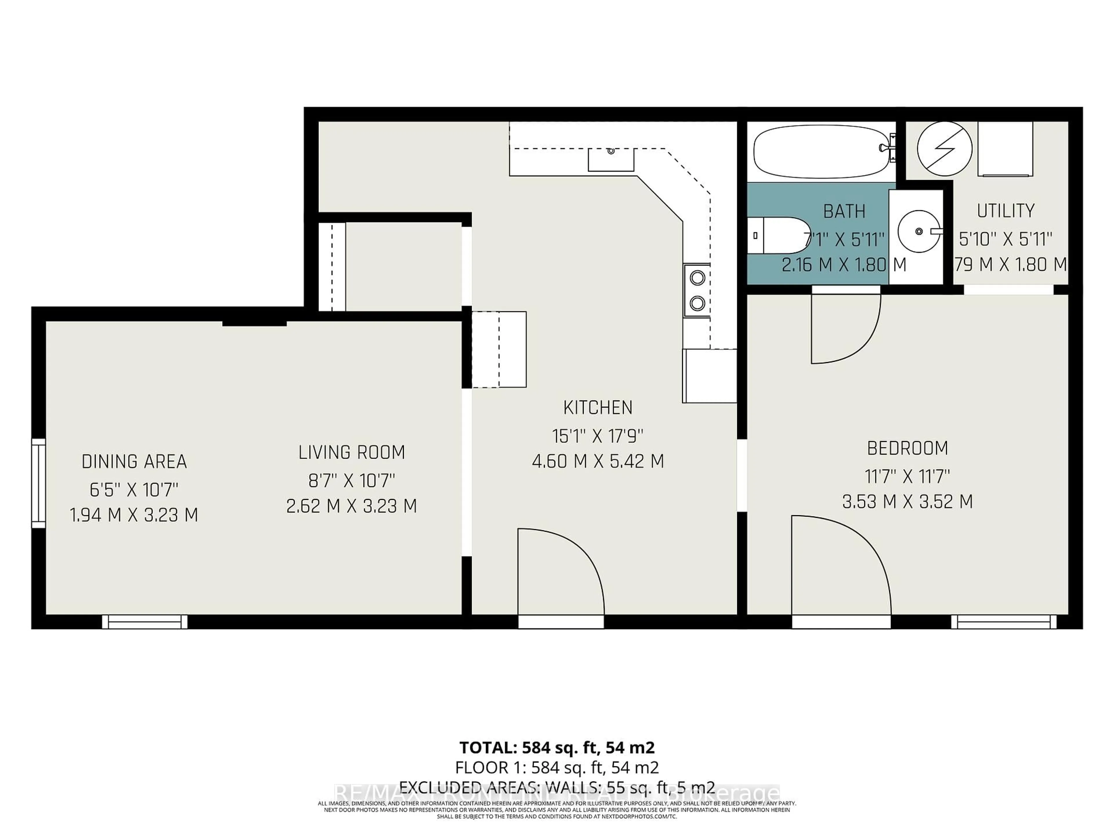 Floor plan for 17 Mill St, Perth Ontario K7H 1W1