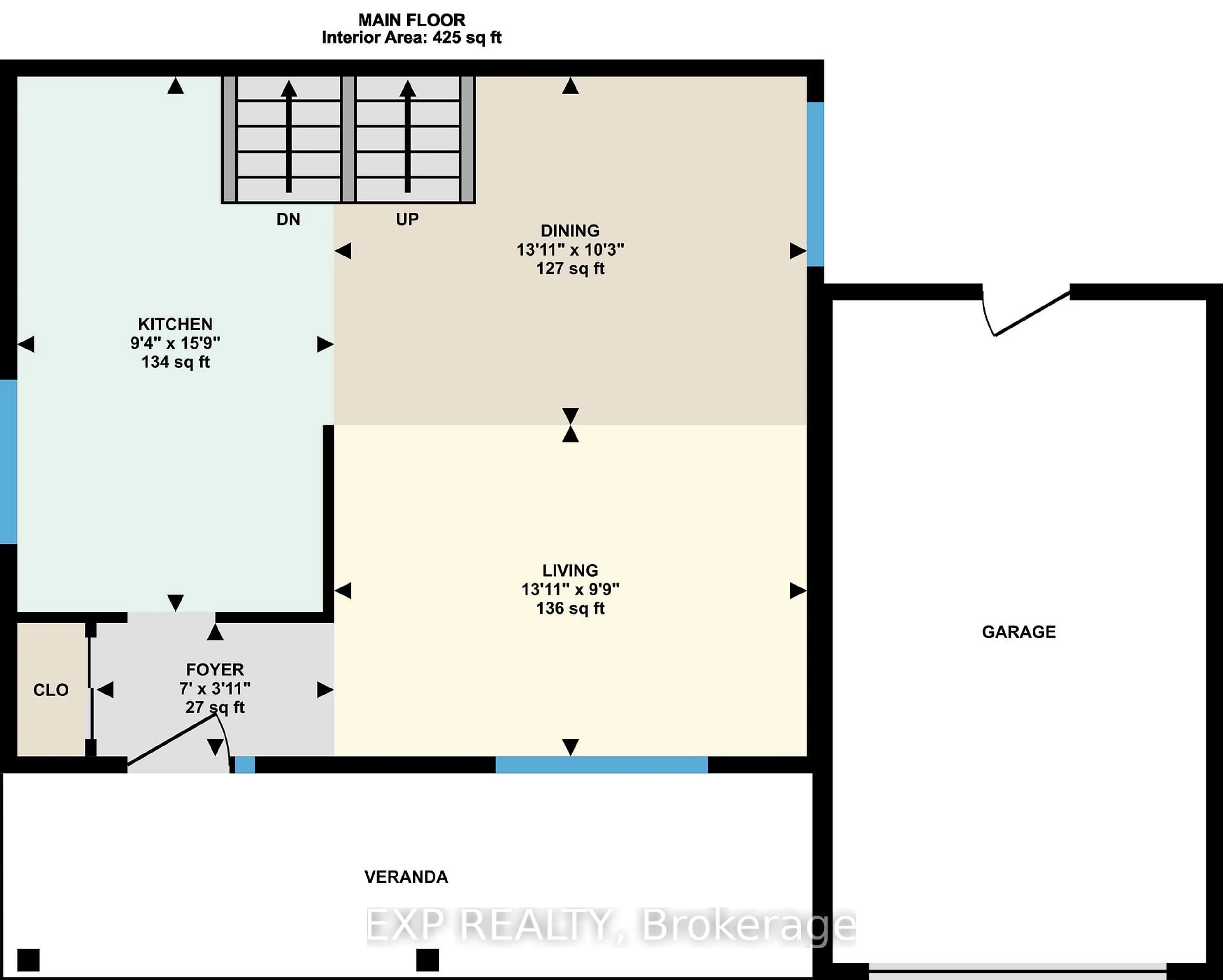 Floor plan for 249 Whitelock St, Stratford Ontario N5A 7L2