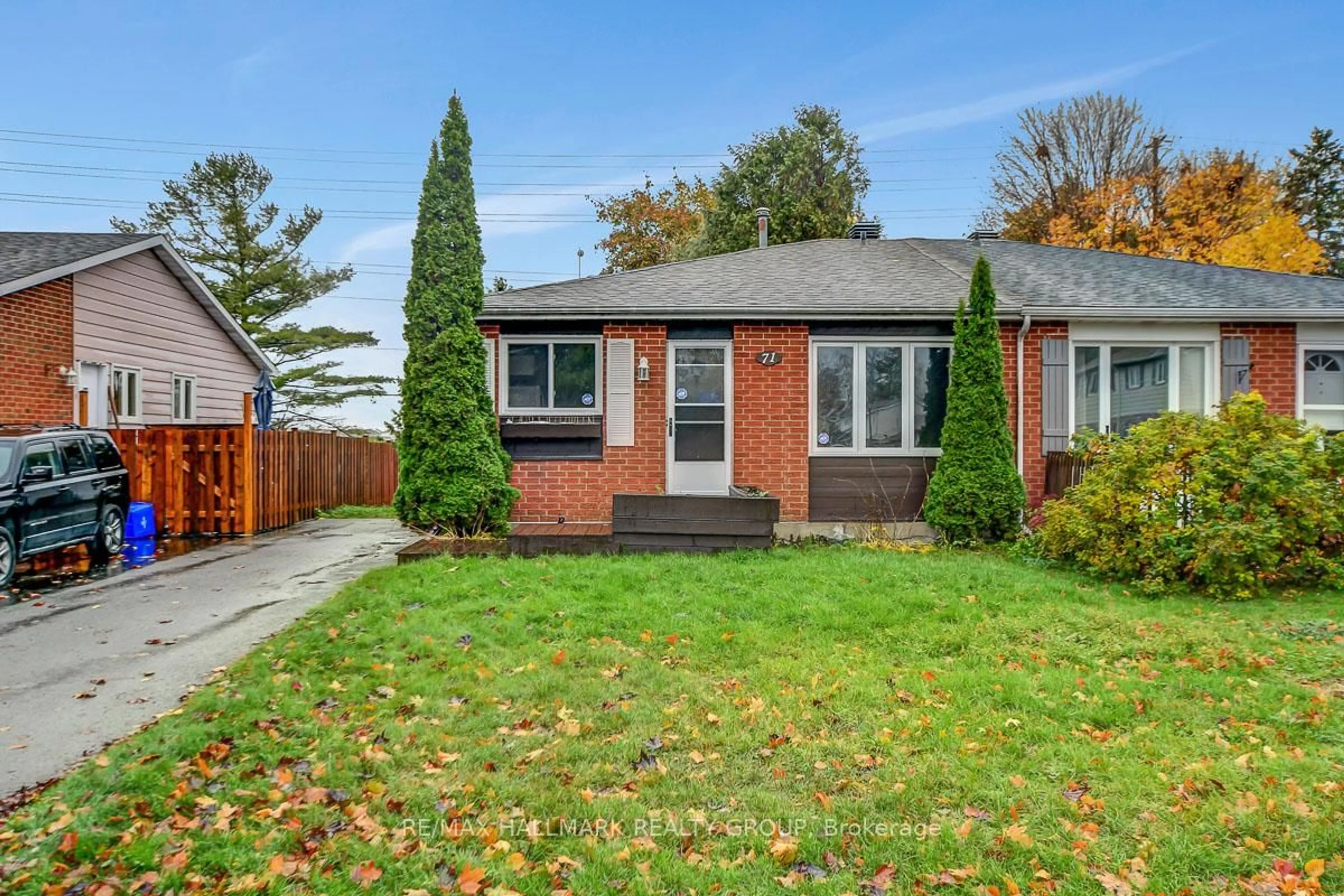 Home with brick exterior material, street for 71 Morton Dr, Ottawa Ontario K2L 1W9