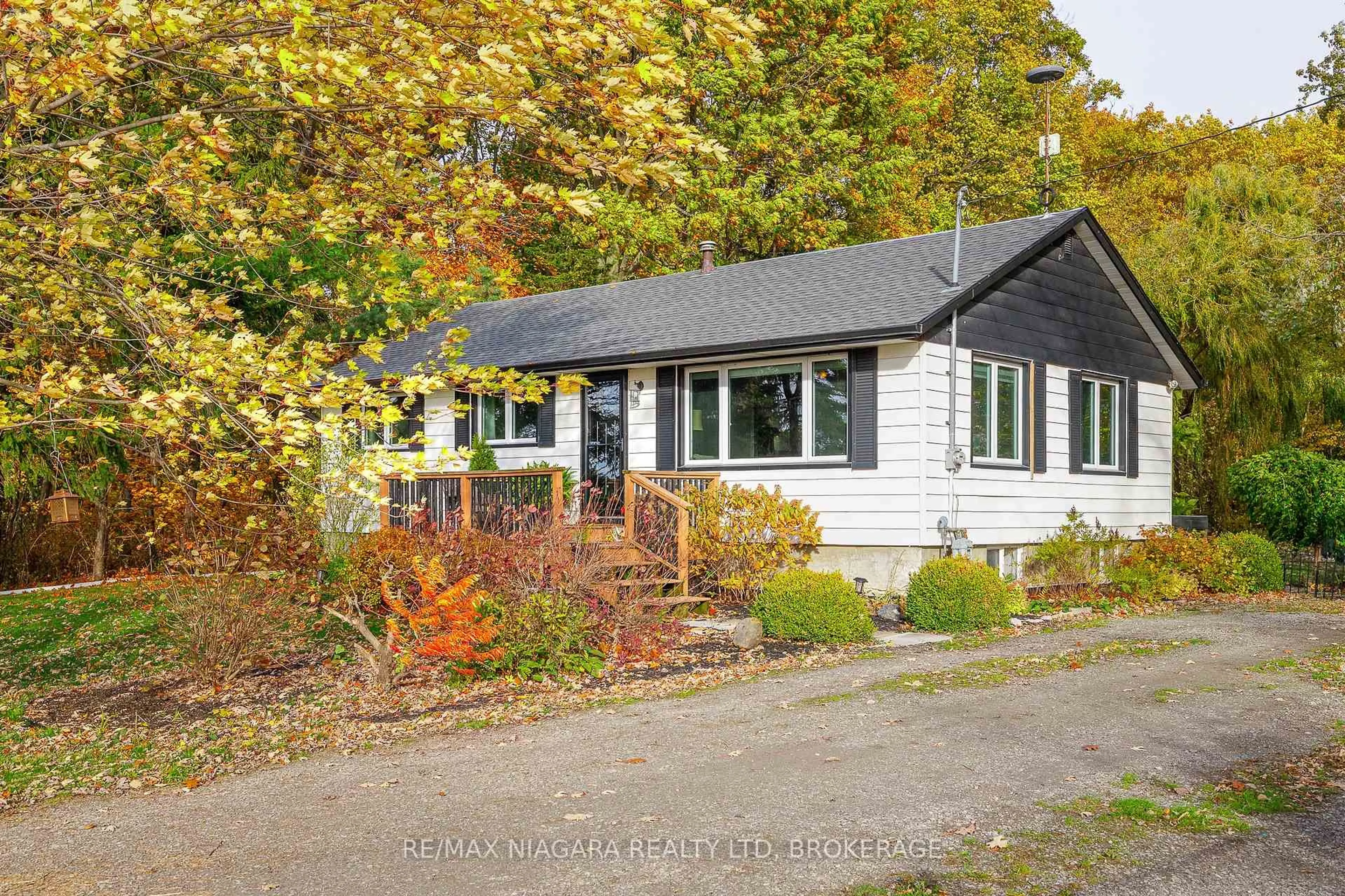 Home with vinyl exterior material, street for 22009 Side Road 20, Wainfleet Ontario L0S 1V0