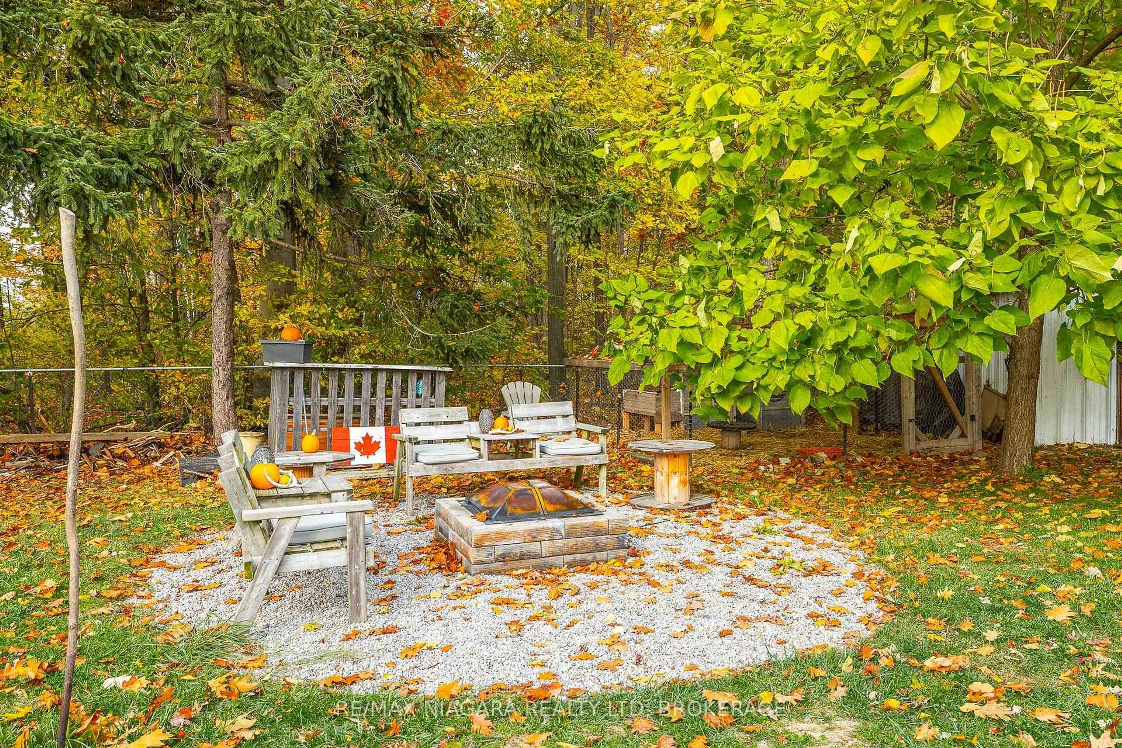Patio, forest/trees view for 22009 Side Road 20, Wainfleet Ontario L0S 1V0