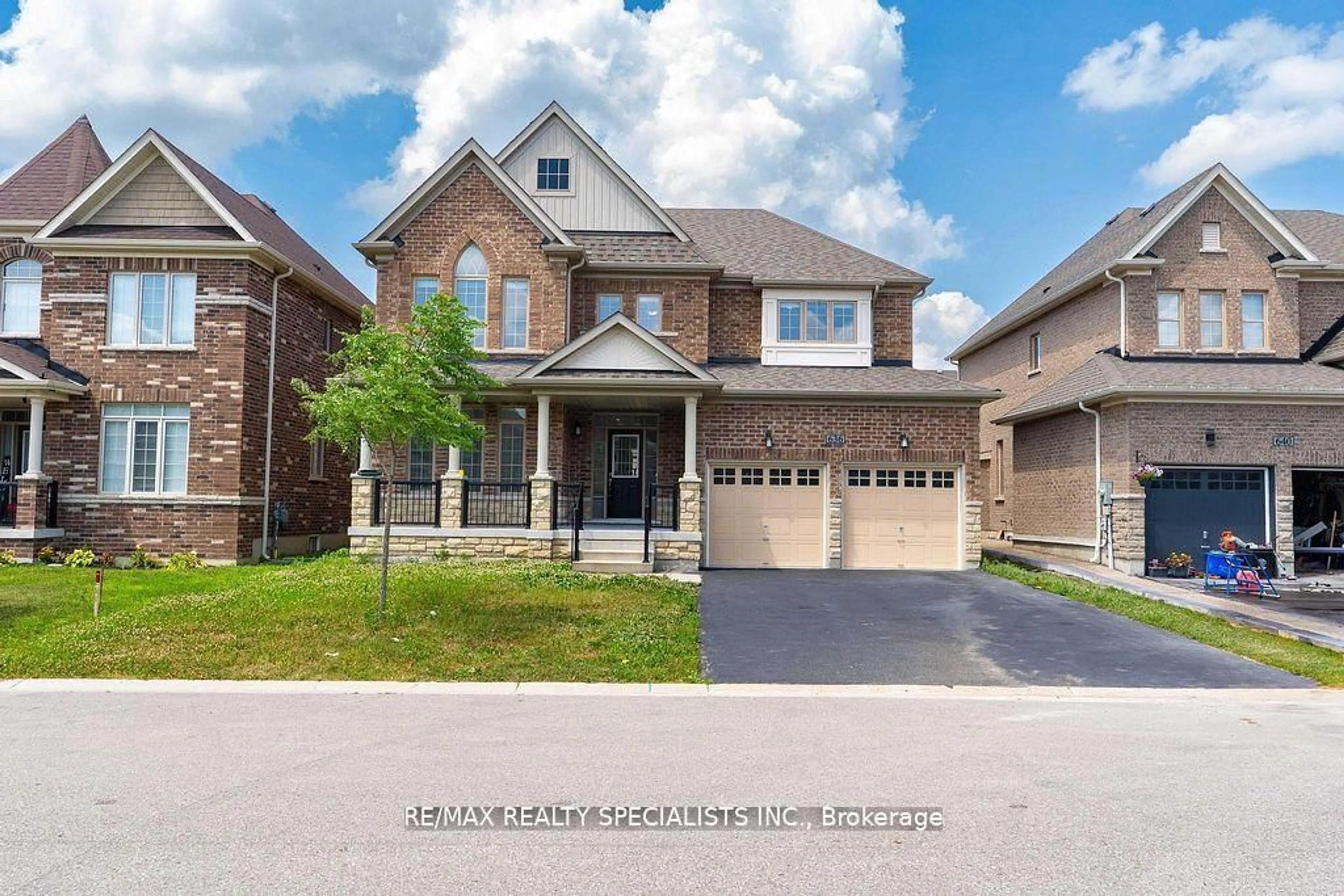 Home with brick exterior material, street for 636 Mcgill Lane, Woodstock Ontario N4T 0L3