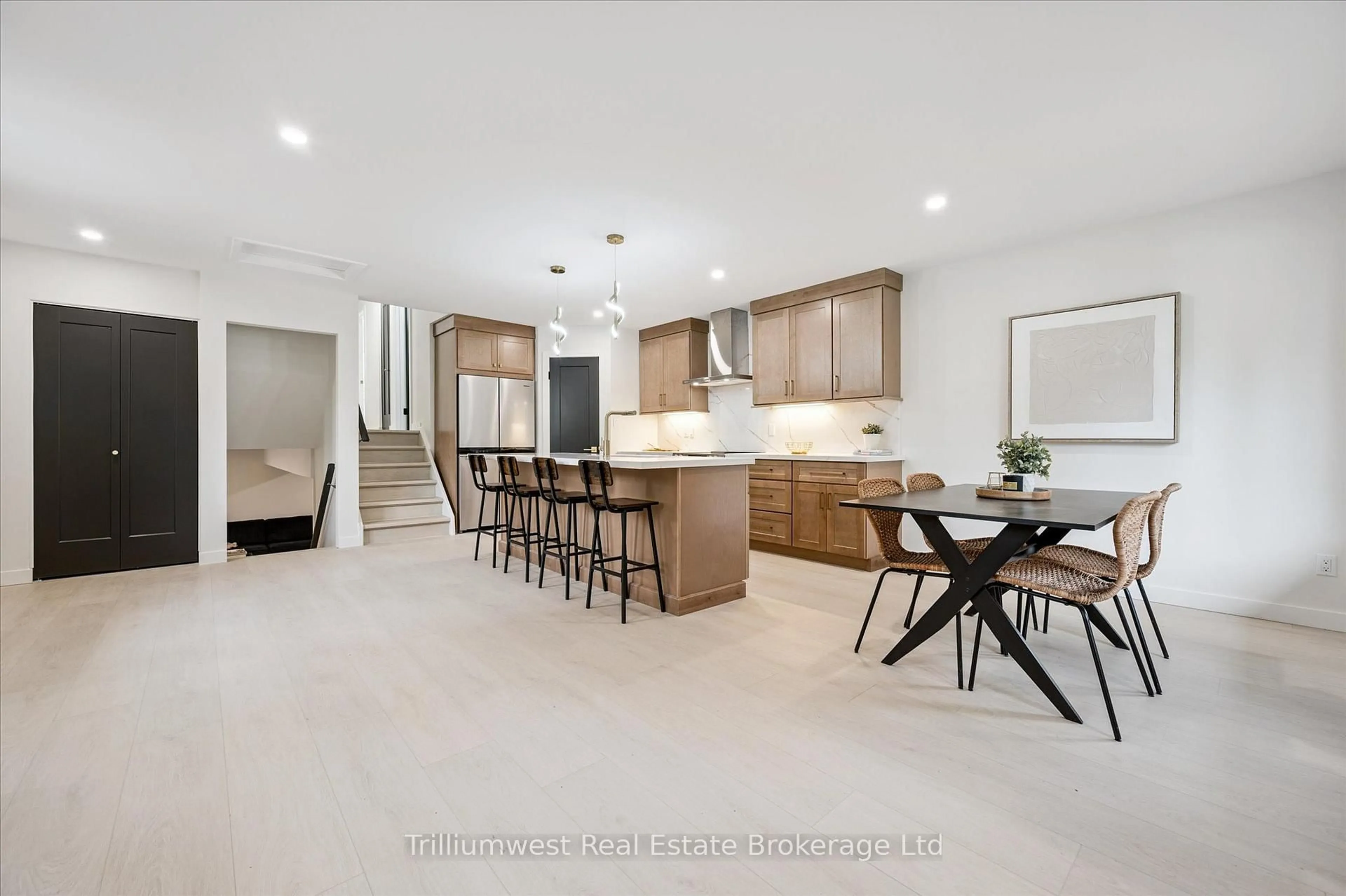 Open concept kitchen, ceramic/tile floor for 459 Drummerhill Cres, Waterloo Ontario N2T 1G3