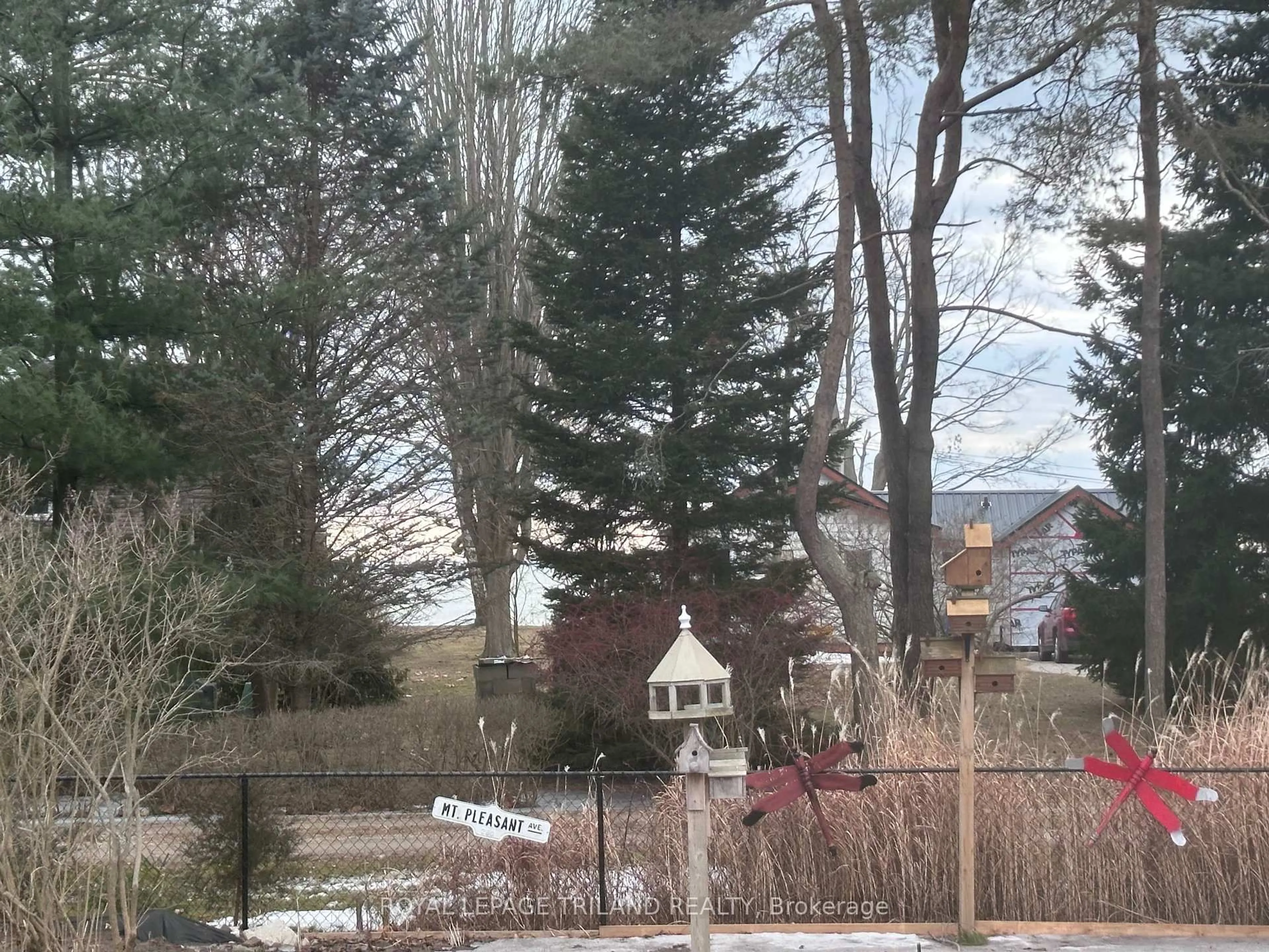 A pic from outside/outdoor area/front of a property/back of a property/a pic from drone, unknown for 4 Grace Crt, Bayham Ontario N0J 1T0