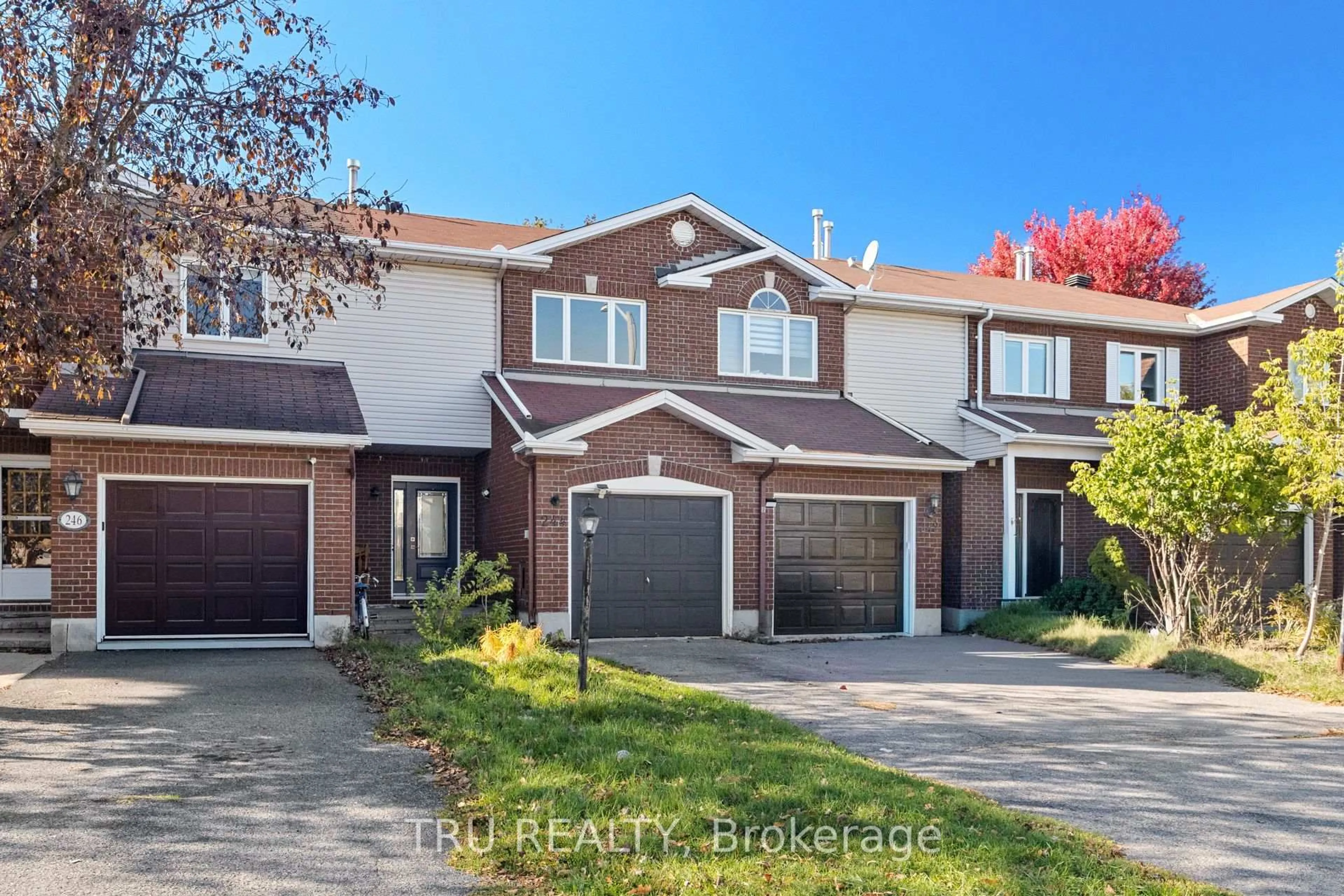 Home with brick exterior material, street for 244 Stoneway Dr, Ottawa Ontario K2G 6A8