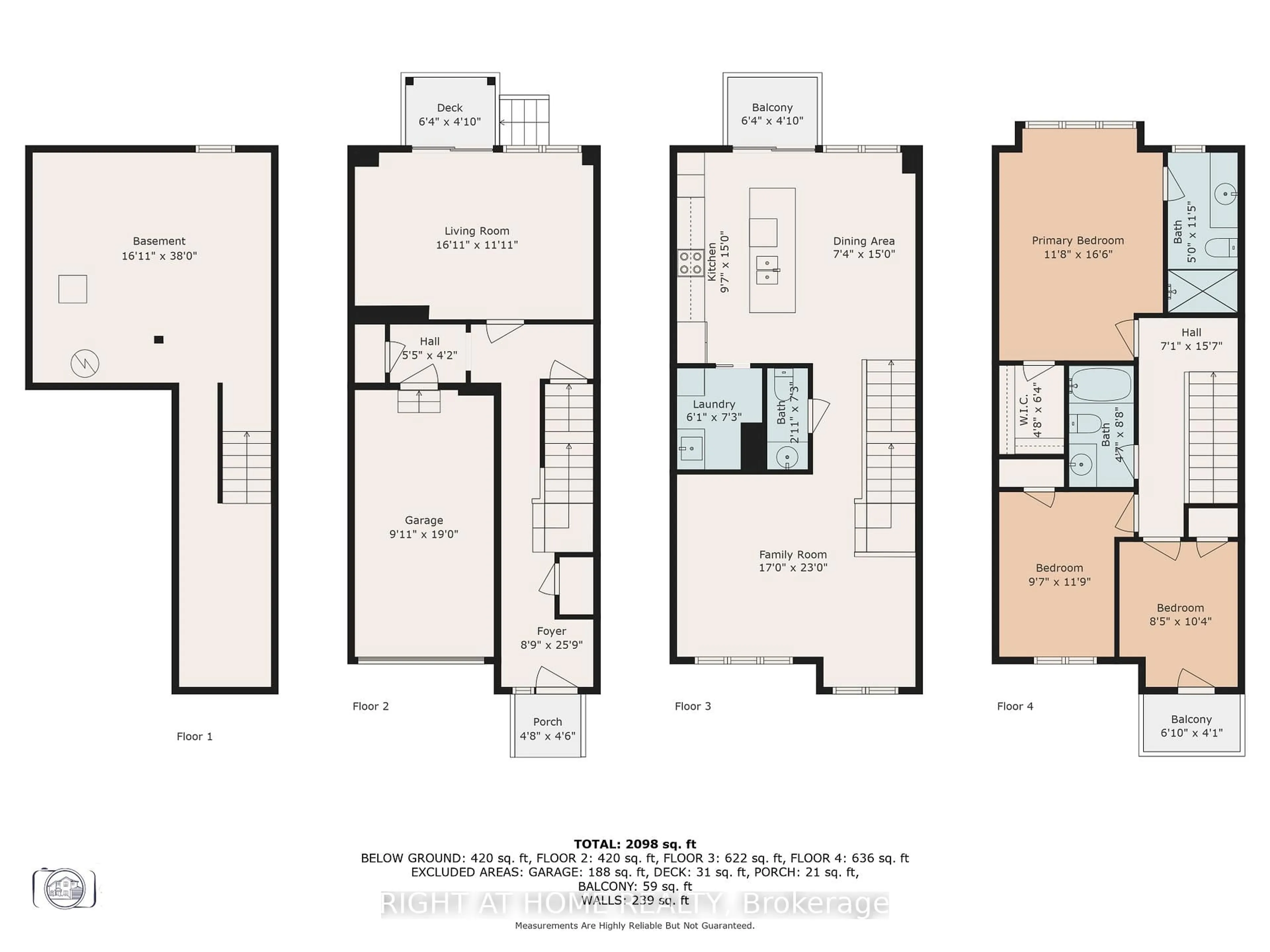 Floor plan for 91 Borers Creek Circ, Hamilton Ontario L8B 1W3