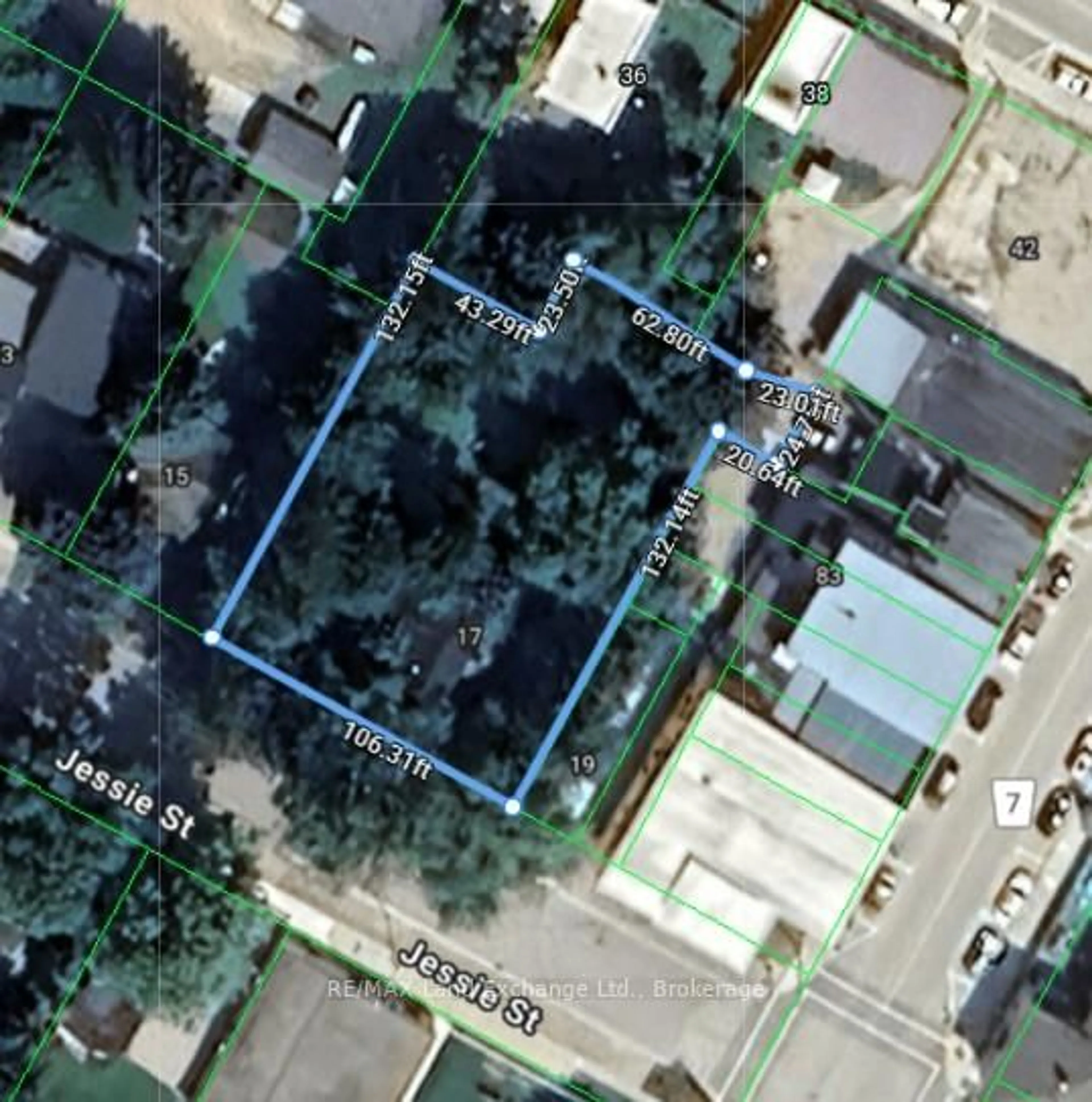 A pic from outside/outdoor area/front of a property/back of a property/a pic from drone, street for 17 Jessie St, Huron-Kinloss Ontario N0G 2R0