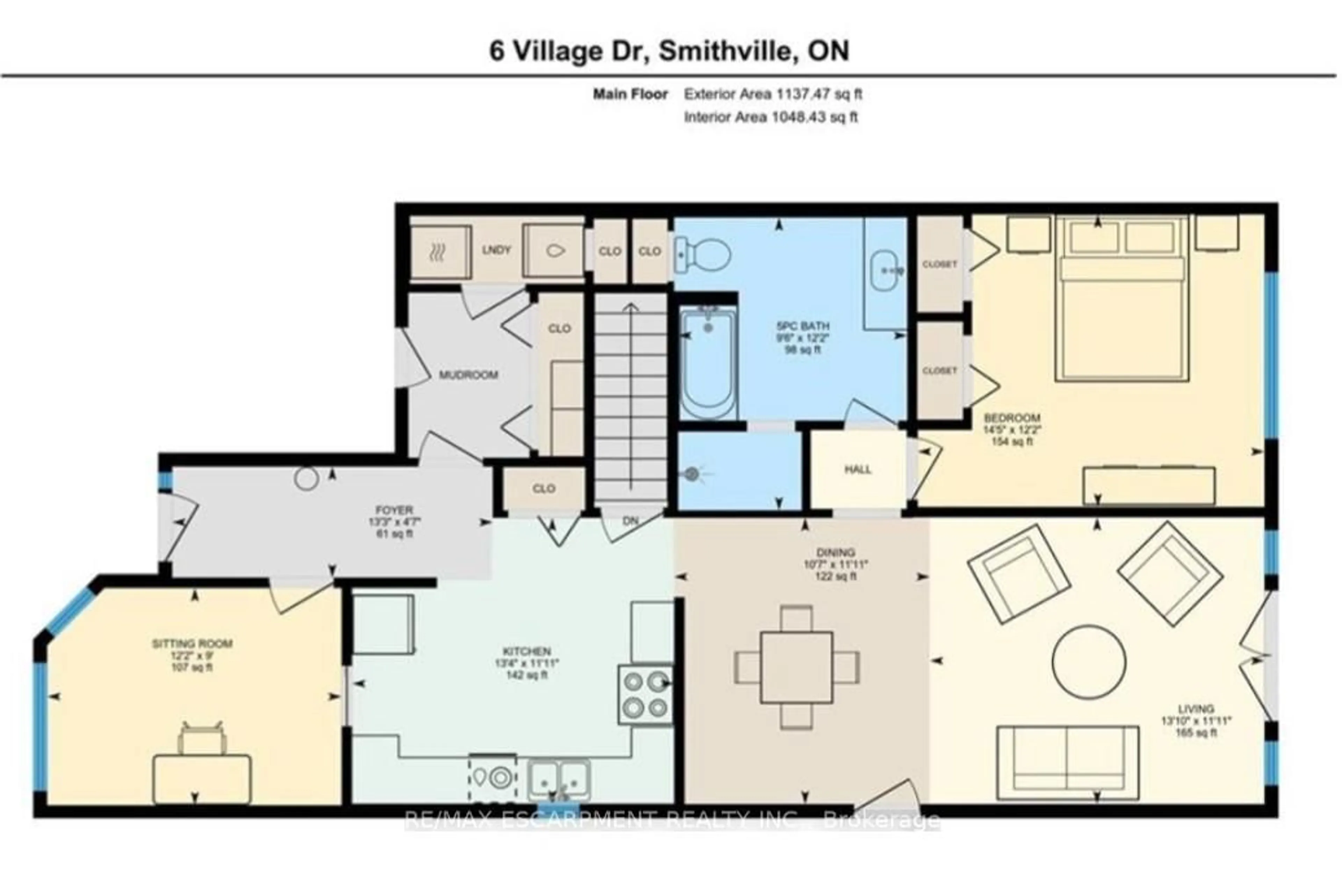 Floor plan for 6 Village Dr, West Lincoln Ontario L0R 2A0