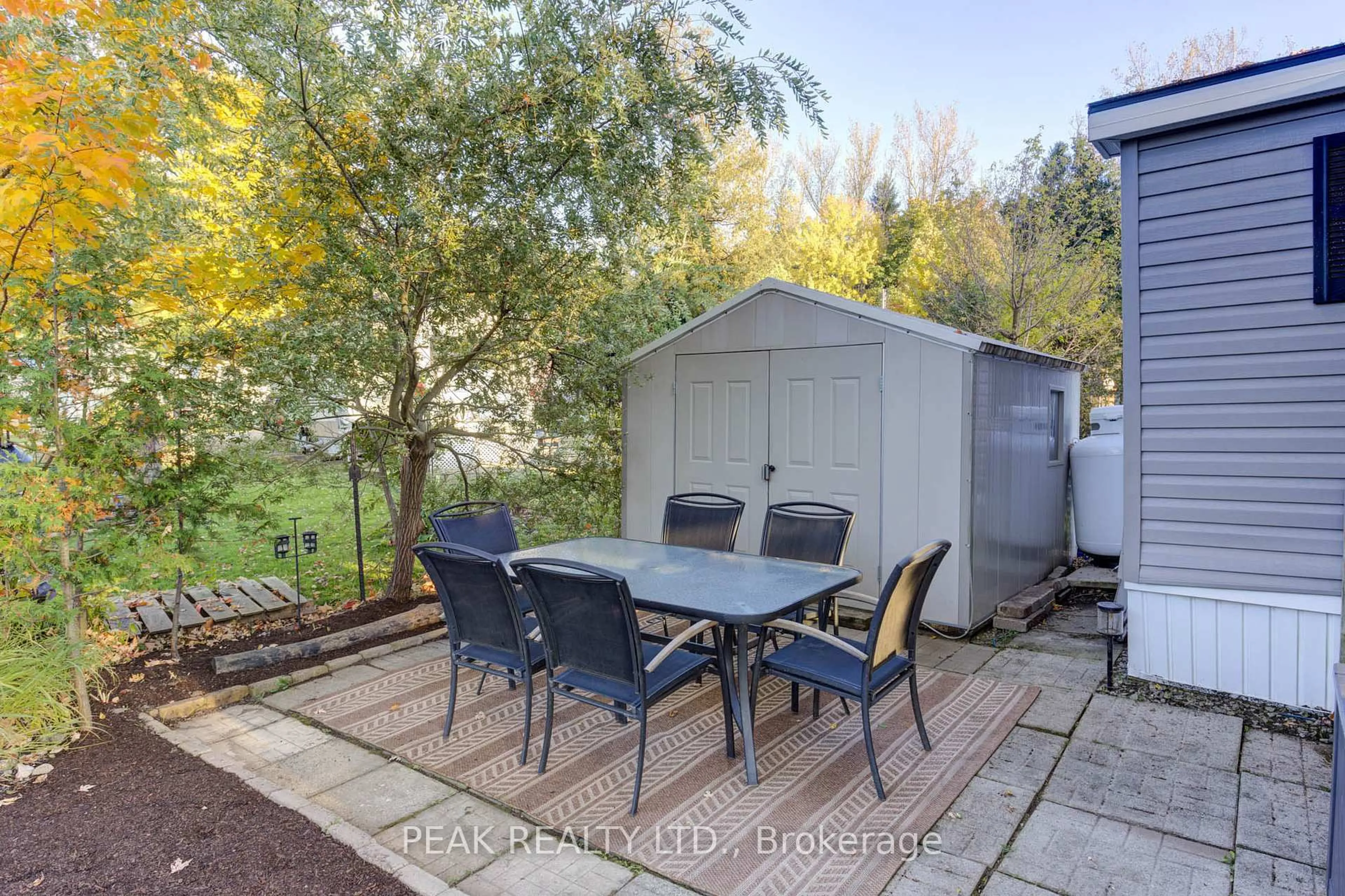 Patio, unknown for 580 Beaver Creek Rd #153, Waterloo Ontario N2J 3Z4