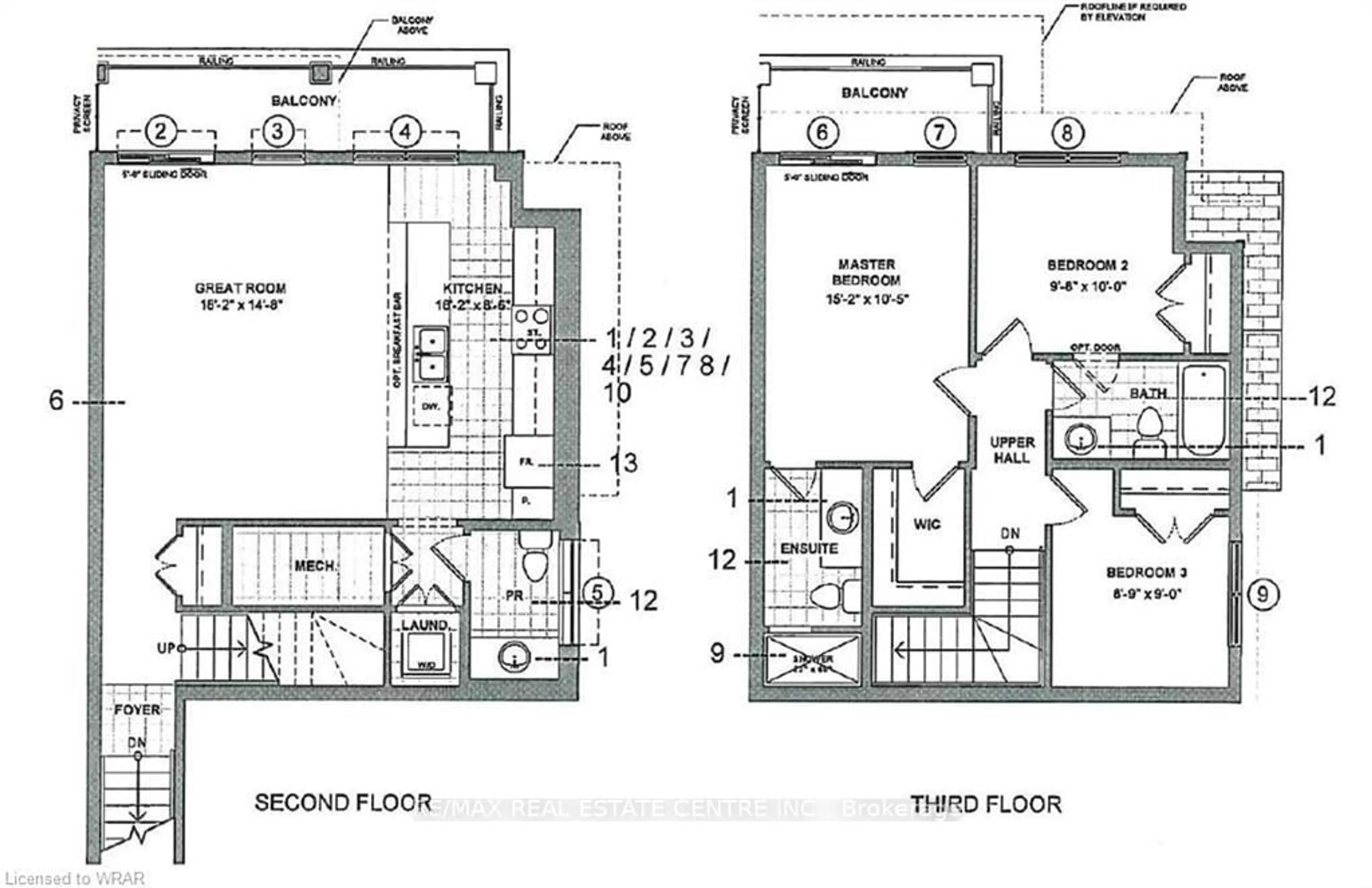 Floor plan for 32 Wheat Lane, Kitchener Ontario N2R 0R6