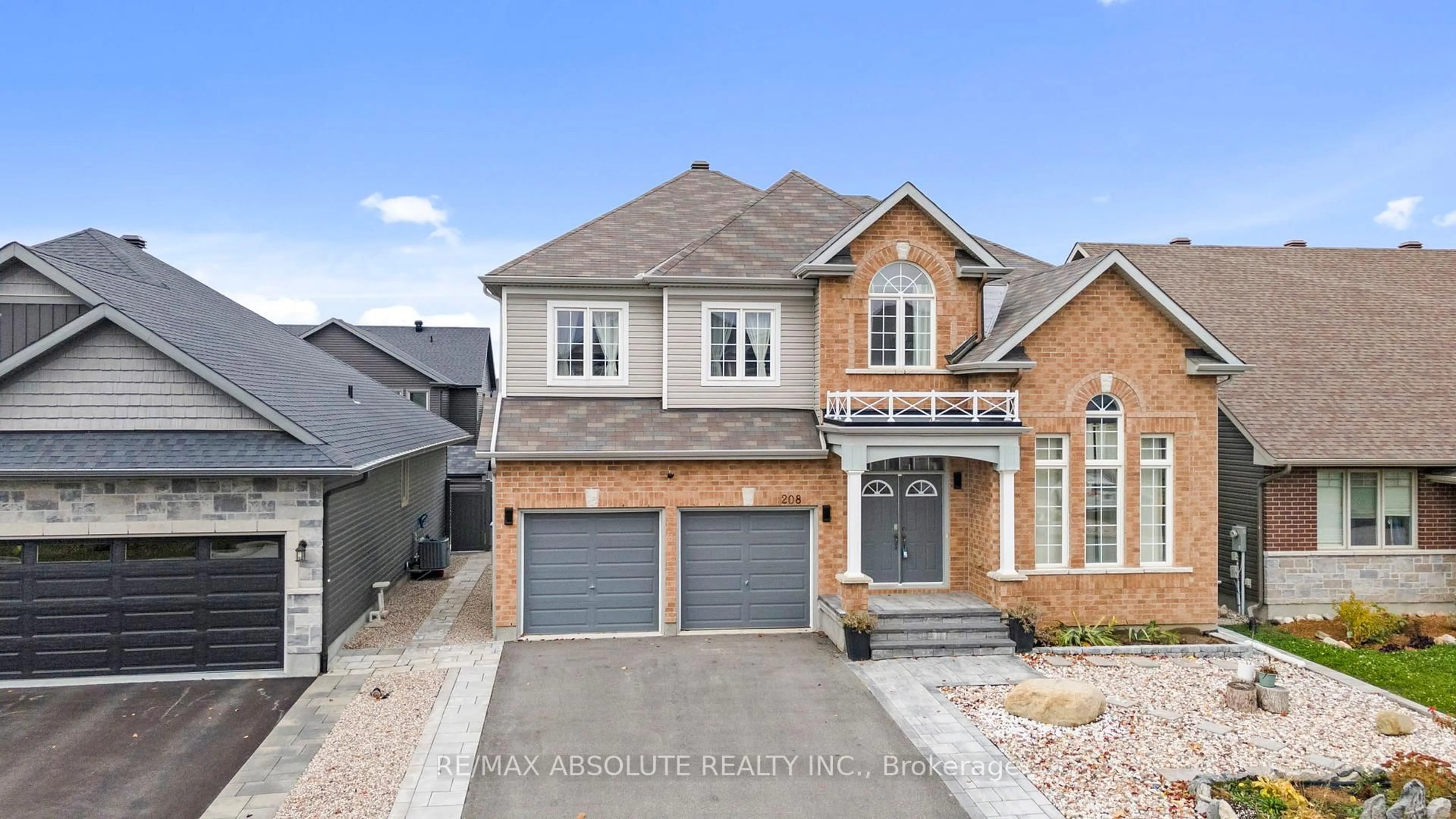 Home with brick exterior material, street for 208 Rover St, Ottawa Ontario K2S 1S3