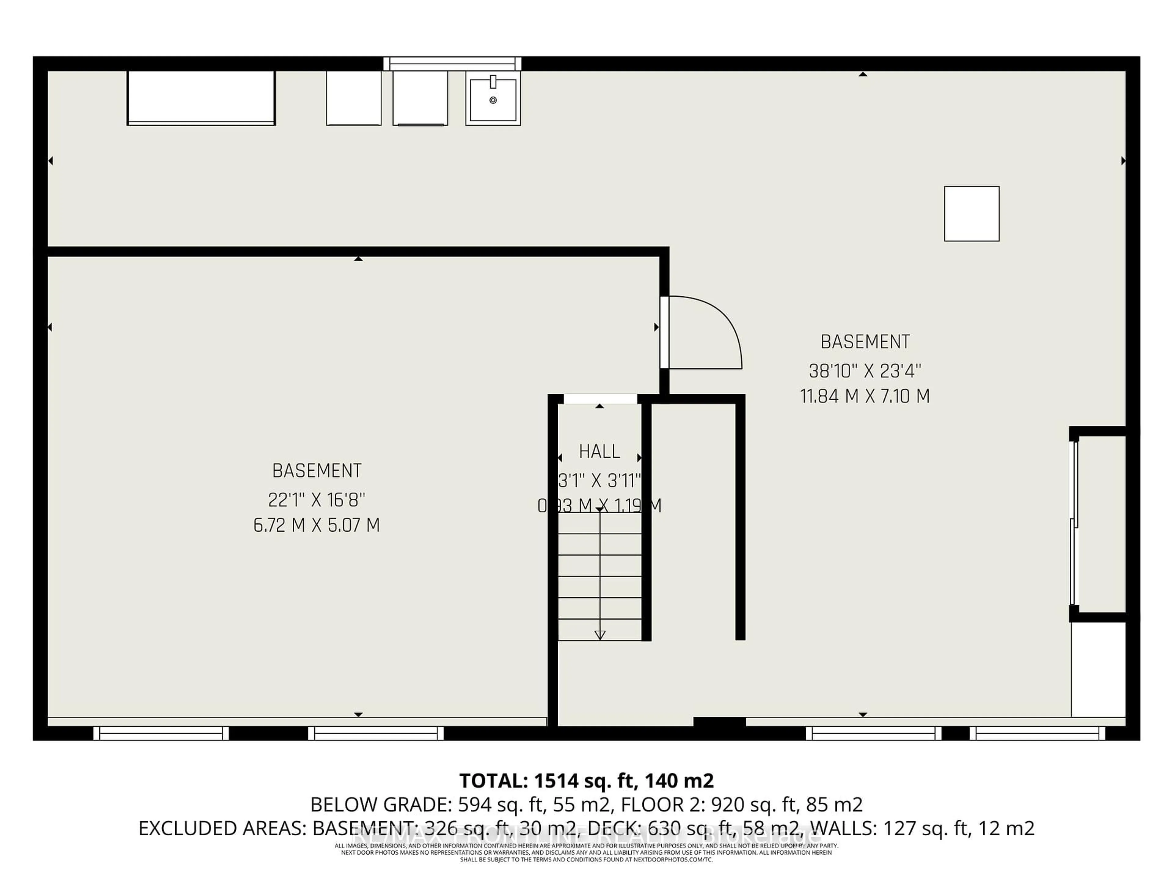 Floor plan for 12 Morgan Ave, Perth Ontario K7H 3G4