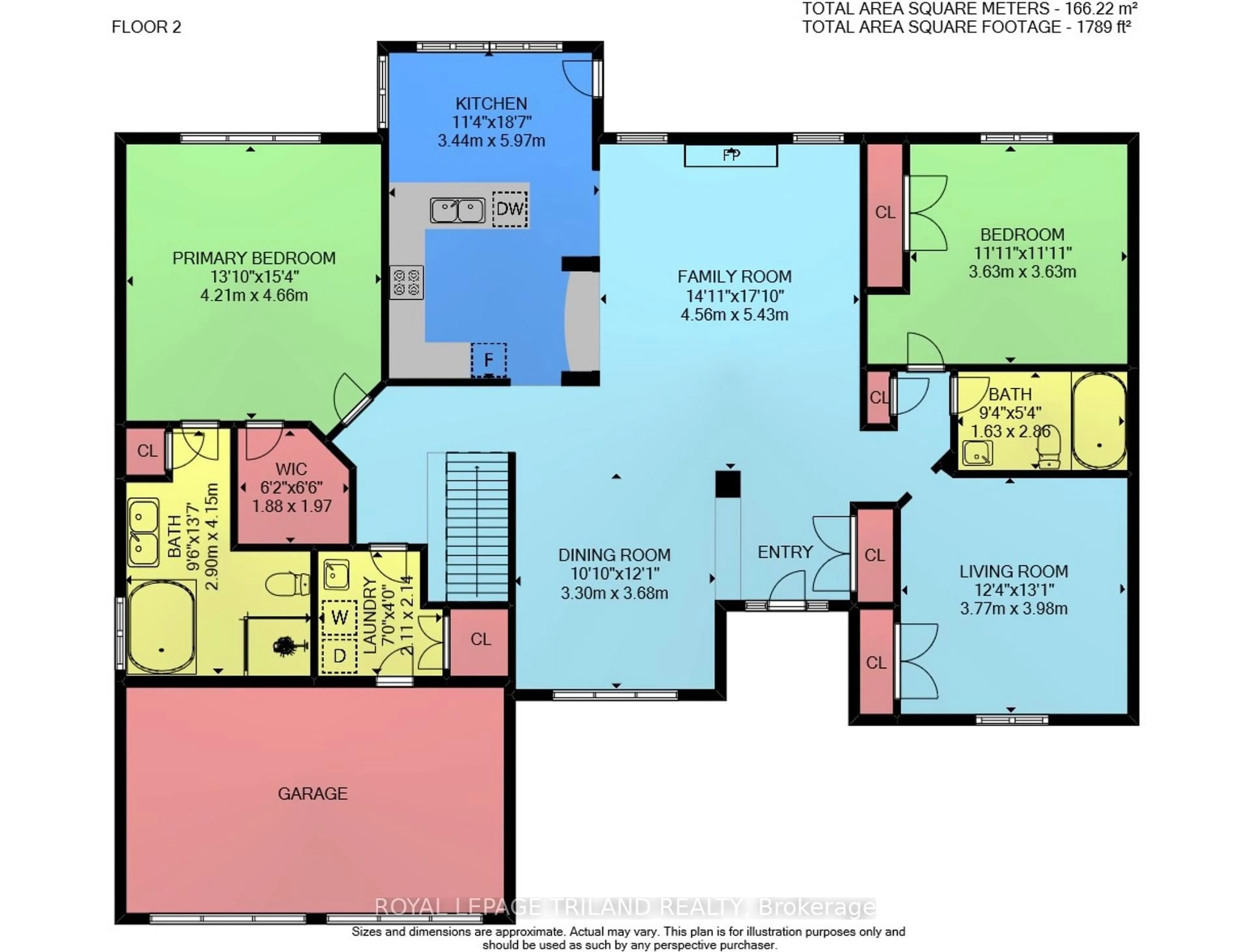 Floor plan for 26 Butternut Lane, London South Ontario N6K 4J4