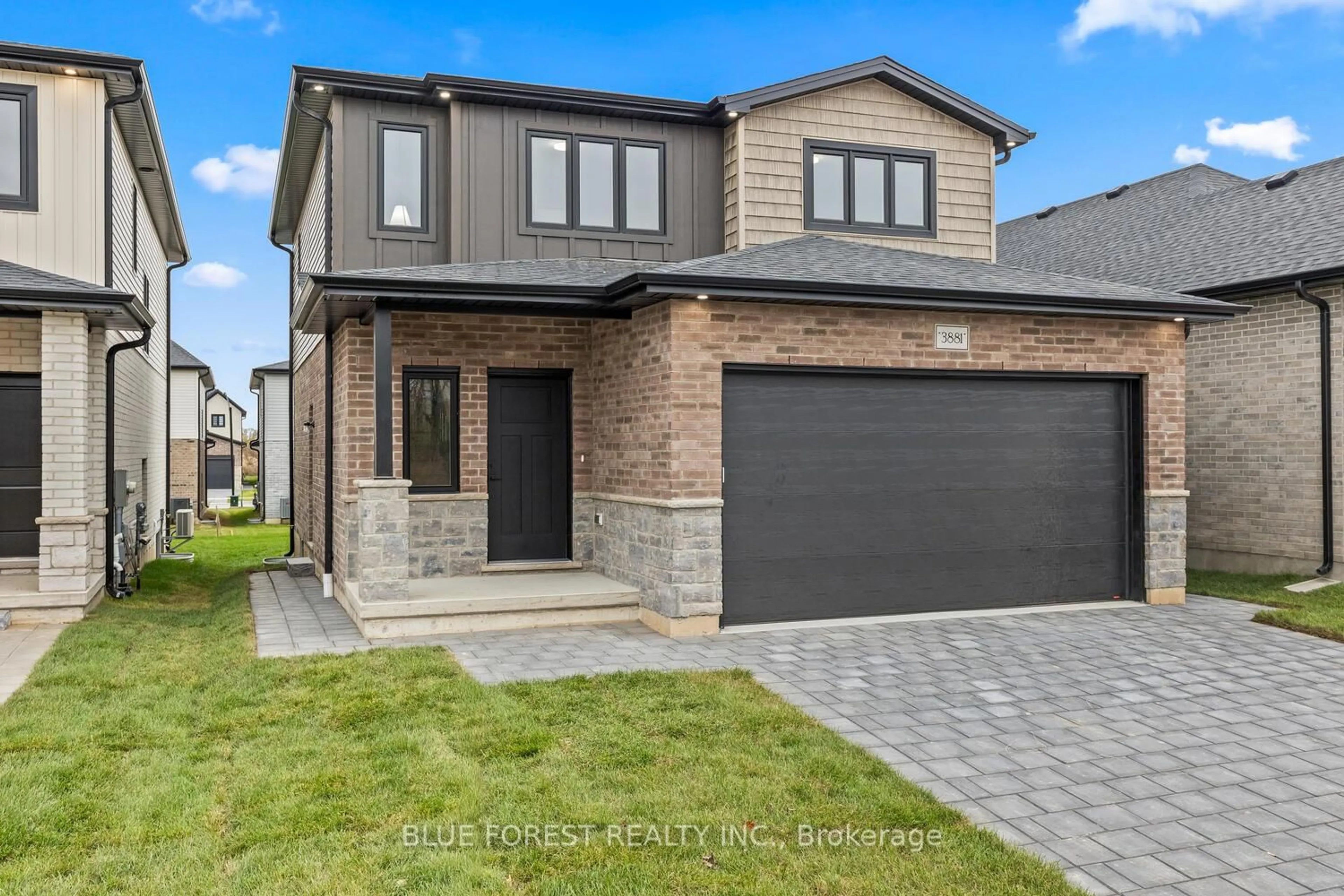 Home with brick exterior material, street for 3881 Ayrshire Ave, London South Ontario N6P 0J5