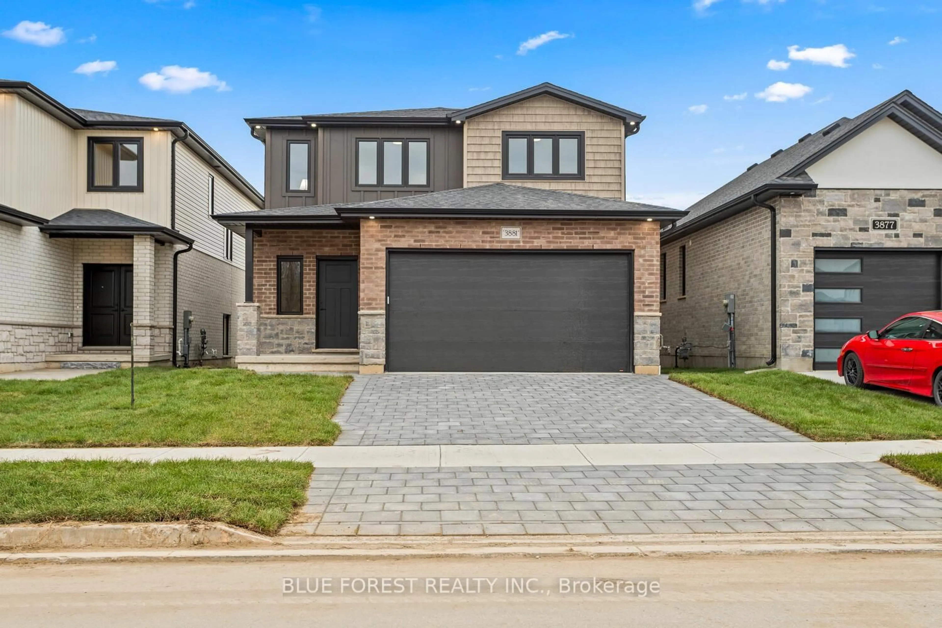 Home with brick exterior material, street for 3881 Ayrshire Ave, London South Ontario N6P 0J5