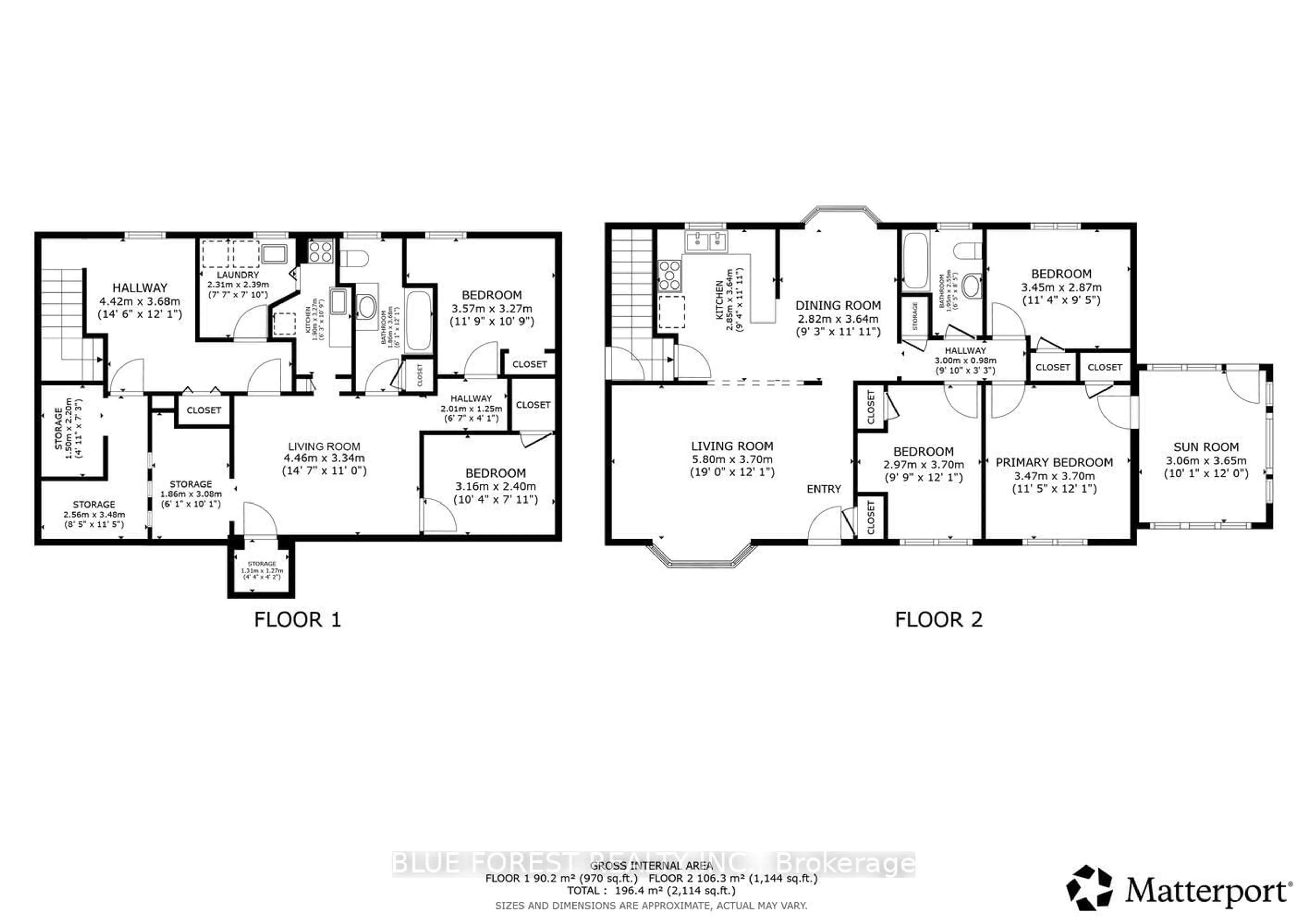 Floor plan for 106 Laurentian Dr, London East Ontario N5W 1P2