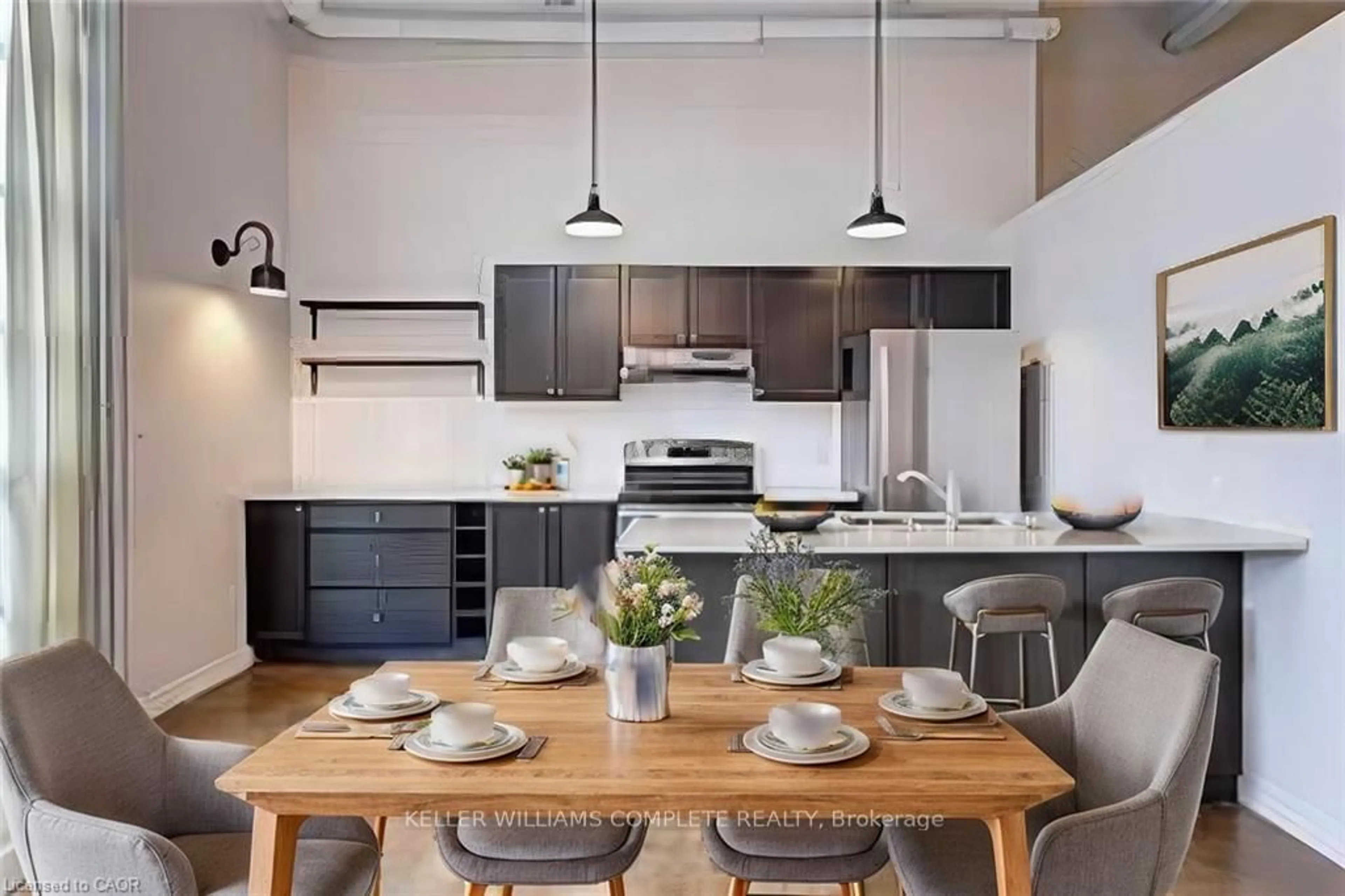 Open concept kitchen, unknown for 11 Rebecca St #202, Hamilton Ontario L8R 3H7