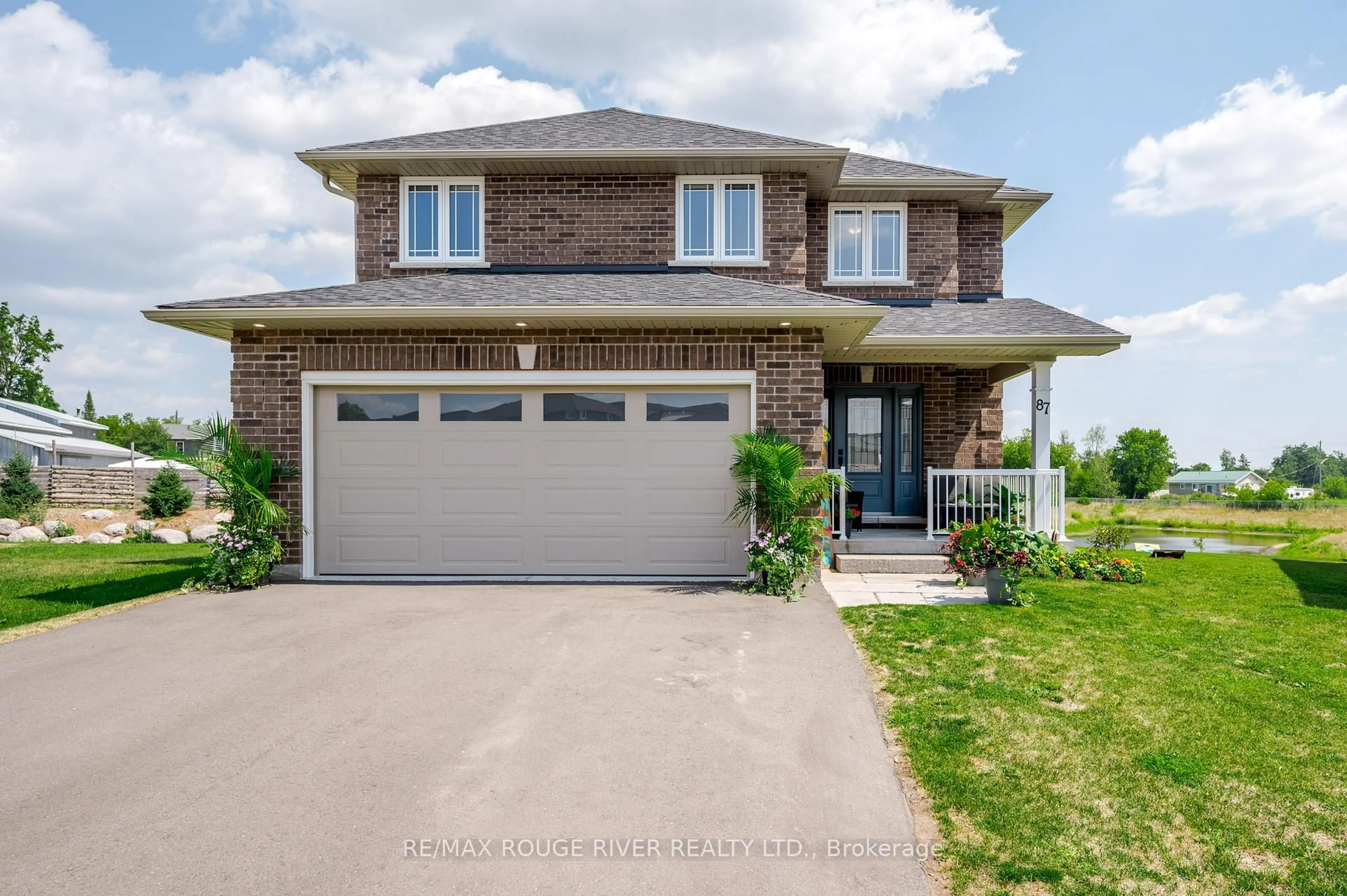 Home with brick exterior material, street for 87 Keeler Crt, Asphodel-Norwood Ontario K0L 2V0