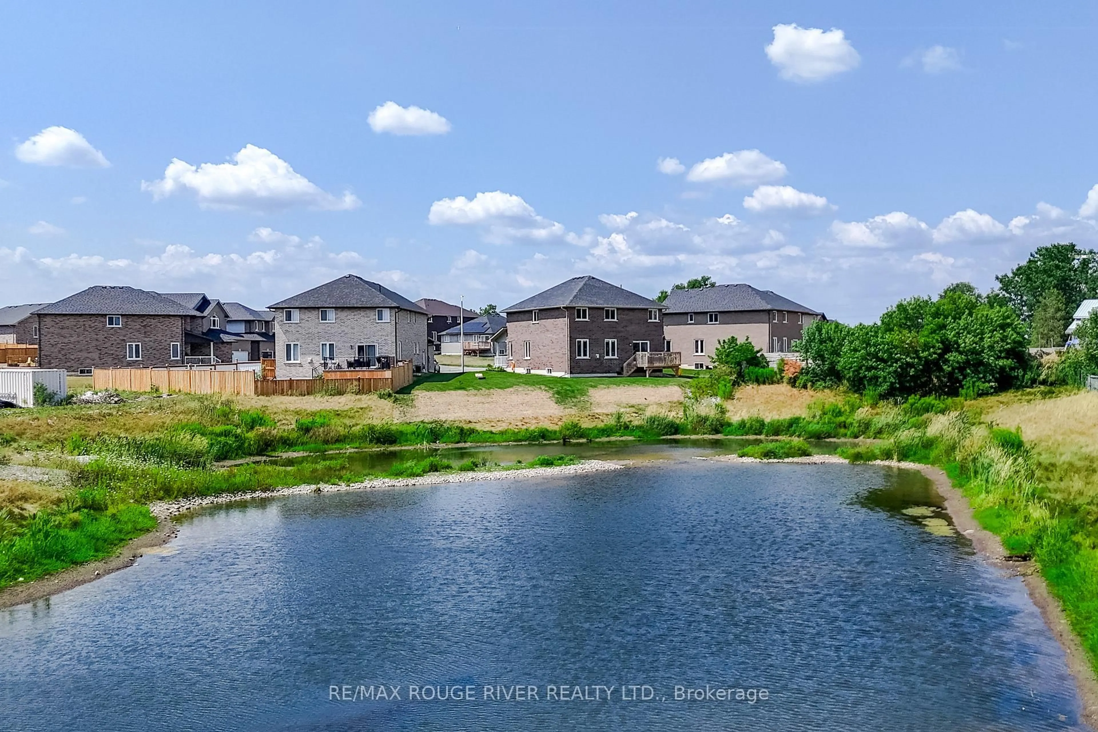 A pic from outside/outdoor area/front of a property/back of a property/a pic from drone, water/lake/river/ocean view for 87 Keeler Crt, Asphodel-Norwood Ontario K0L 2V0