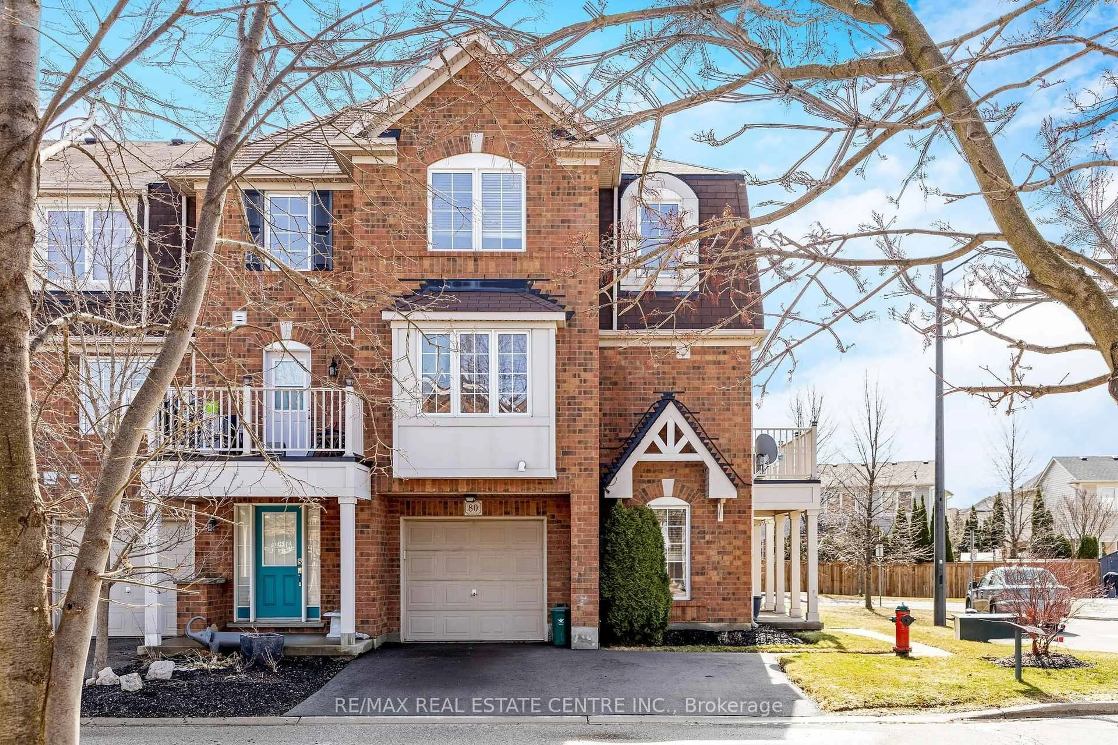 Home with brick exterior material, street for 71 Garth Massey Dr #80, Cambridge Ontario N1T 2G8